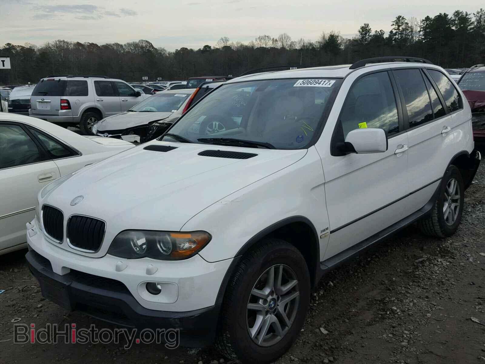 2005 BMW X5 - VIN: 5UXFA135X5LY22846 - Фото 2