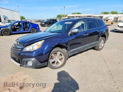2014 Subaru OUTBACK 2.5I Limited, синий — VIN 4S4BRBPC5E3259076, Copart