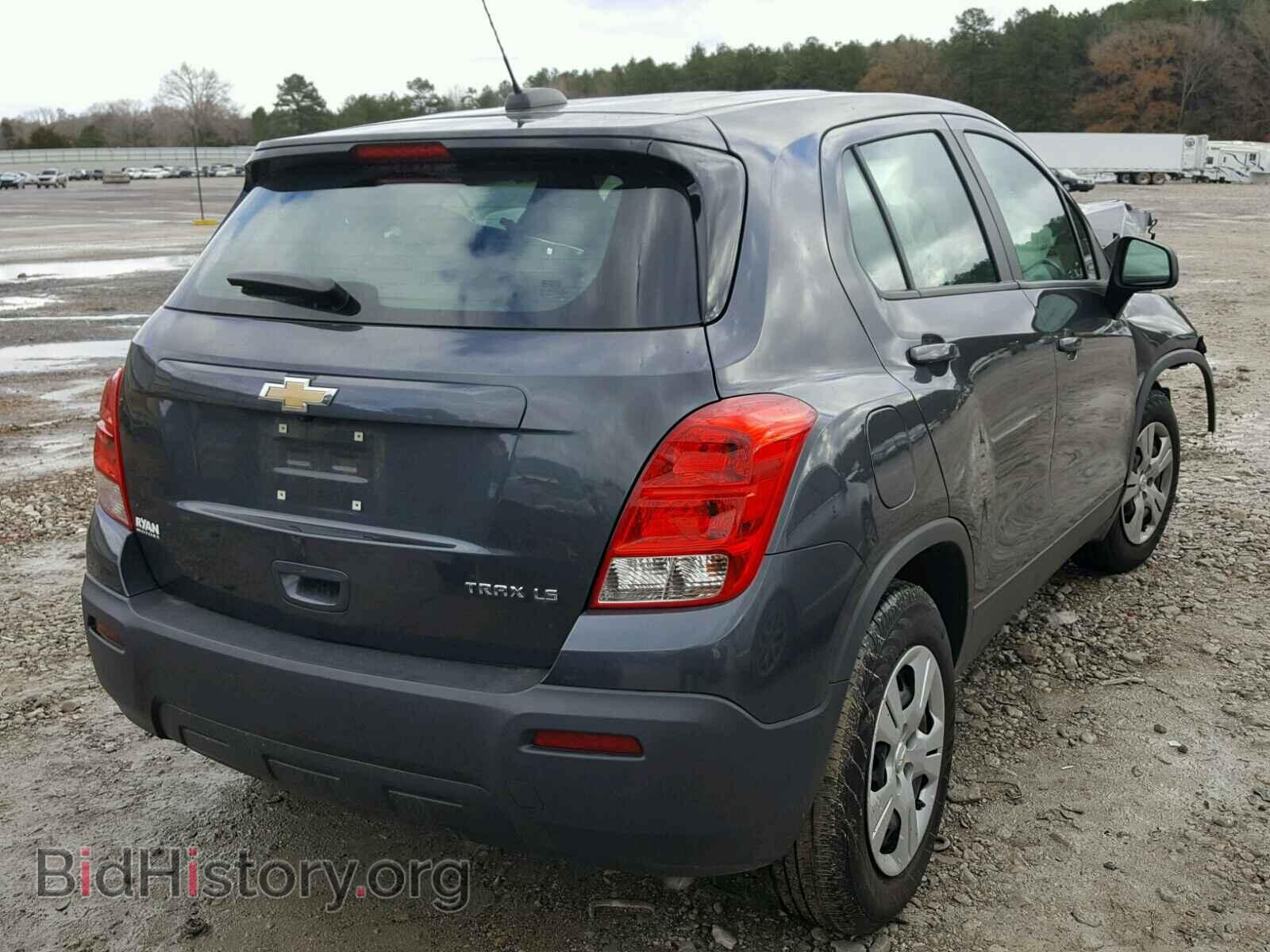 2016 CHEVROLET TRAX - VIN: 3GNCJKSB2GL249795 - Фото 4