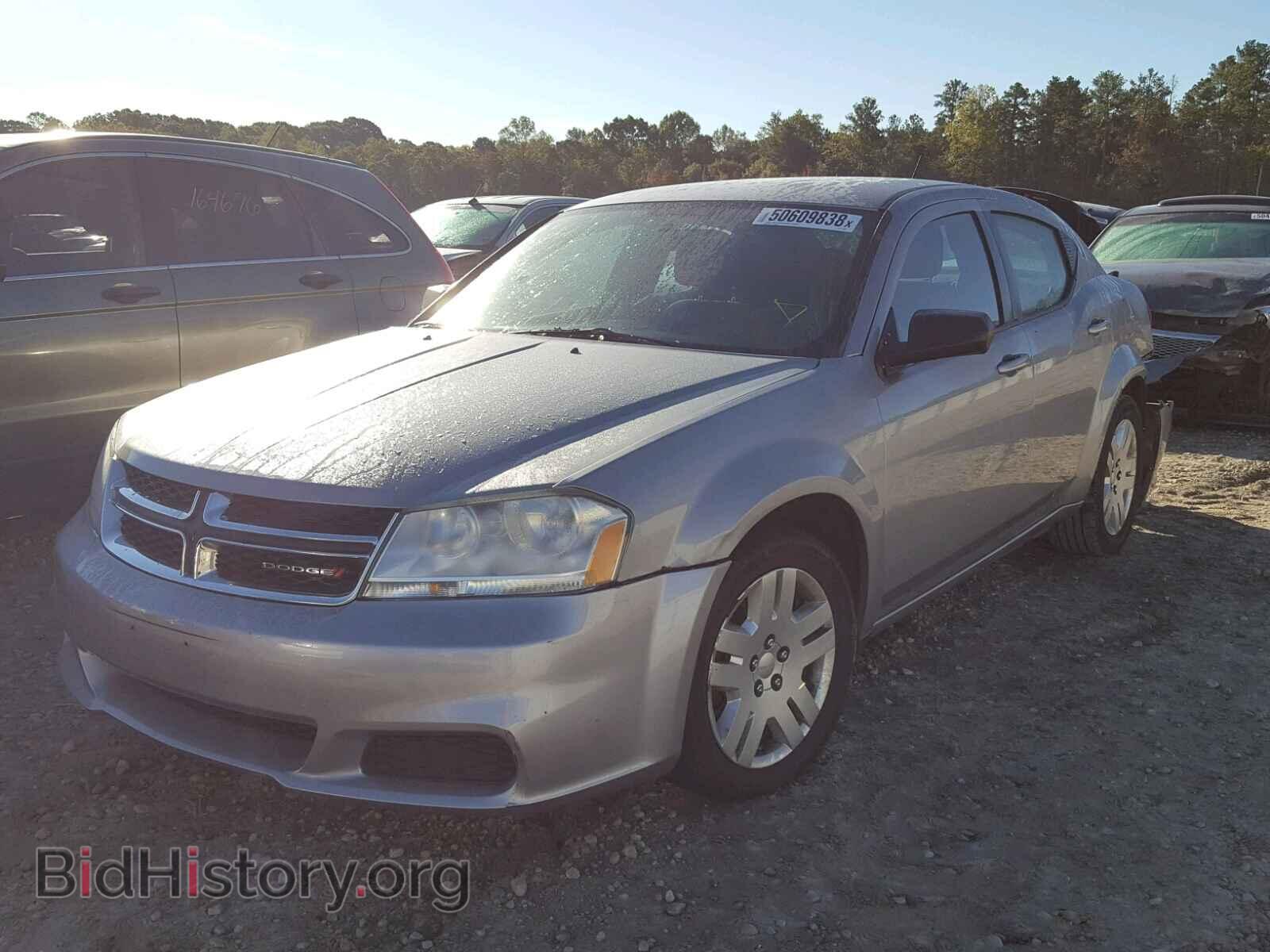 2014 DODGE AVENGER - VIN: 1C3CDZAB0EN125861 - Фото 2