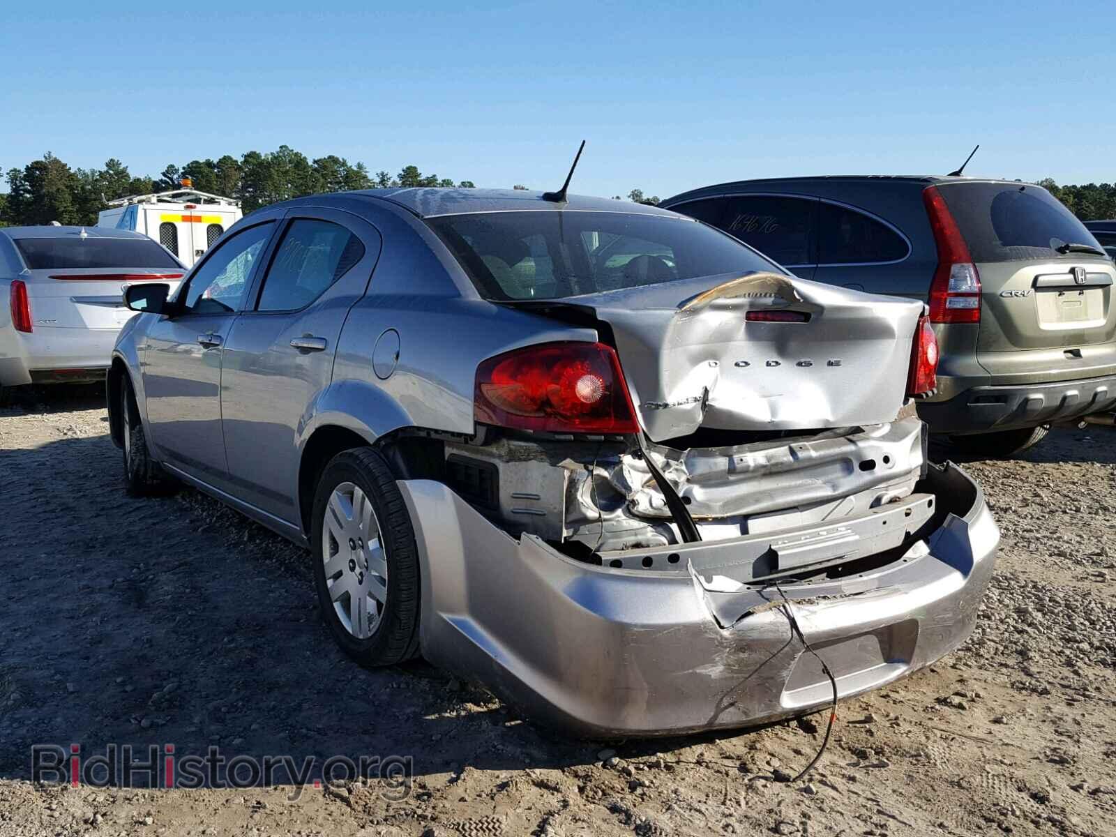 2014 DODGE AVENGER - VIN: 1C3CDZAB0EN125861 - Фото 3