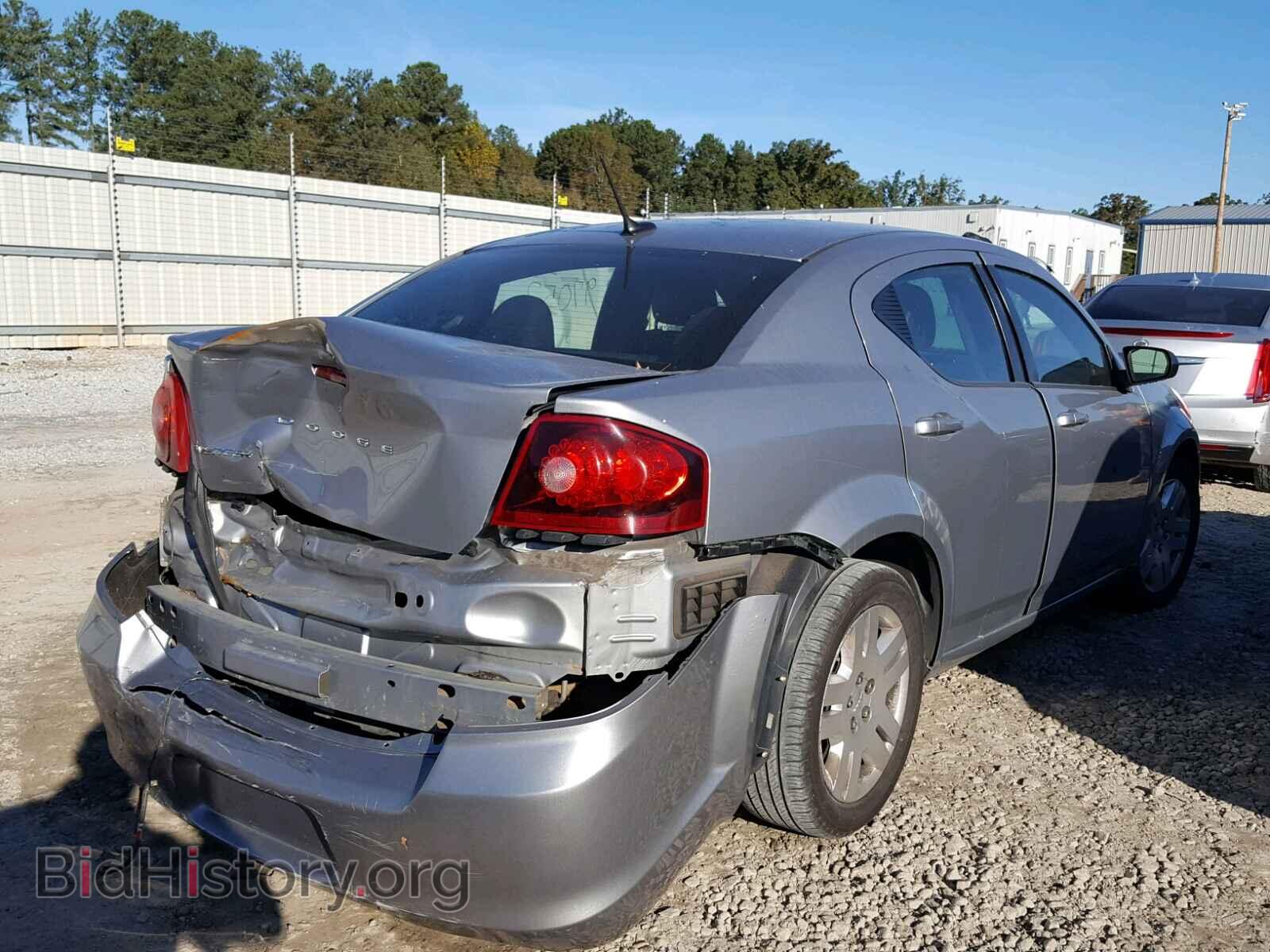 2014 DODGE AVENGER - VIN: 1C3CDZAB0EN125861 - Фото 4
