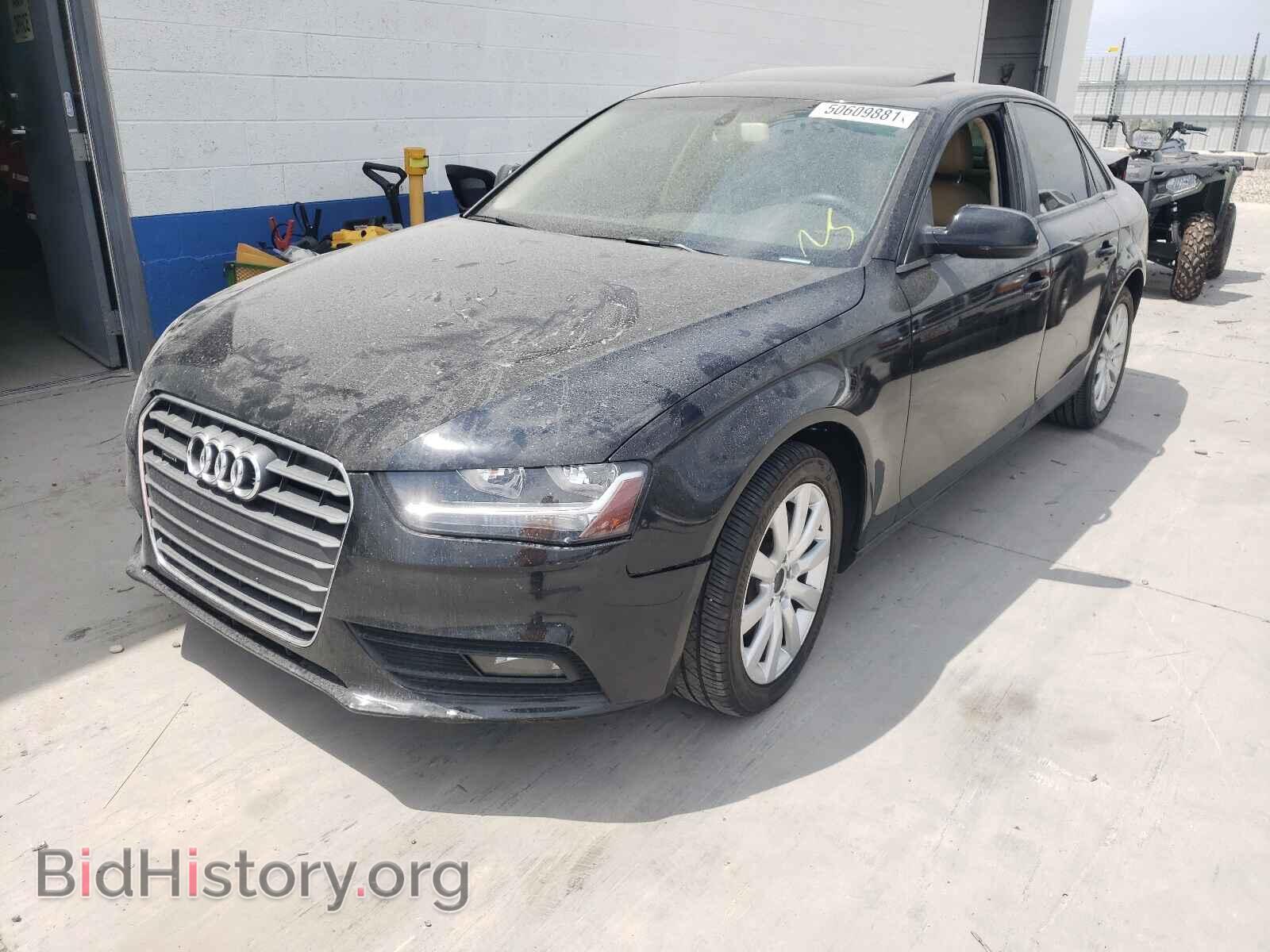 2013 AUDI A4 - VIN: WAUBFAFL8DN028567 - Фото 2