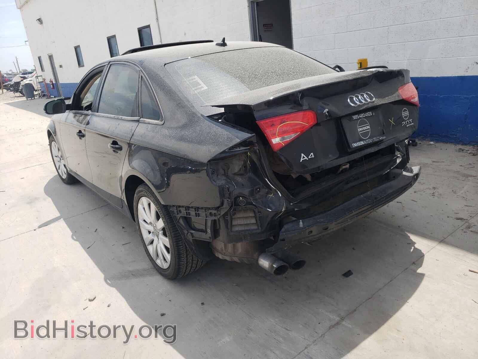 2013 AUDI A4 - VIN: WAUBFAFL8DN028567 - Фото 3