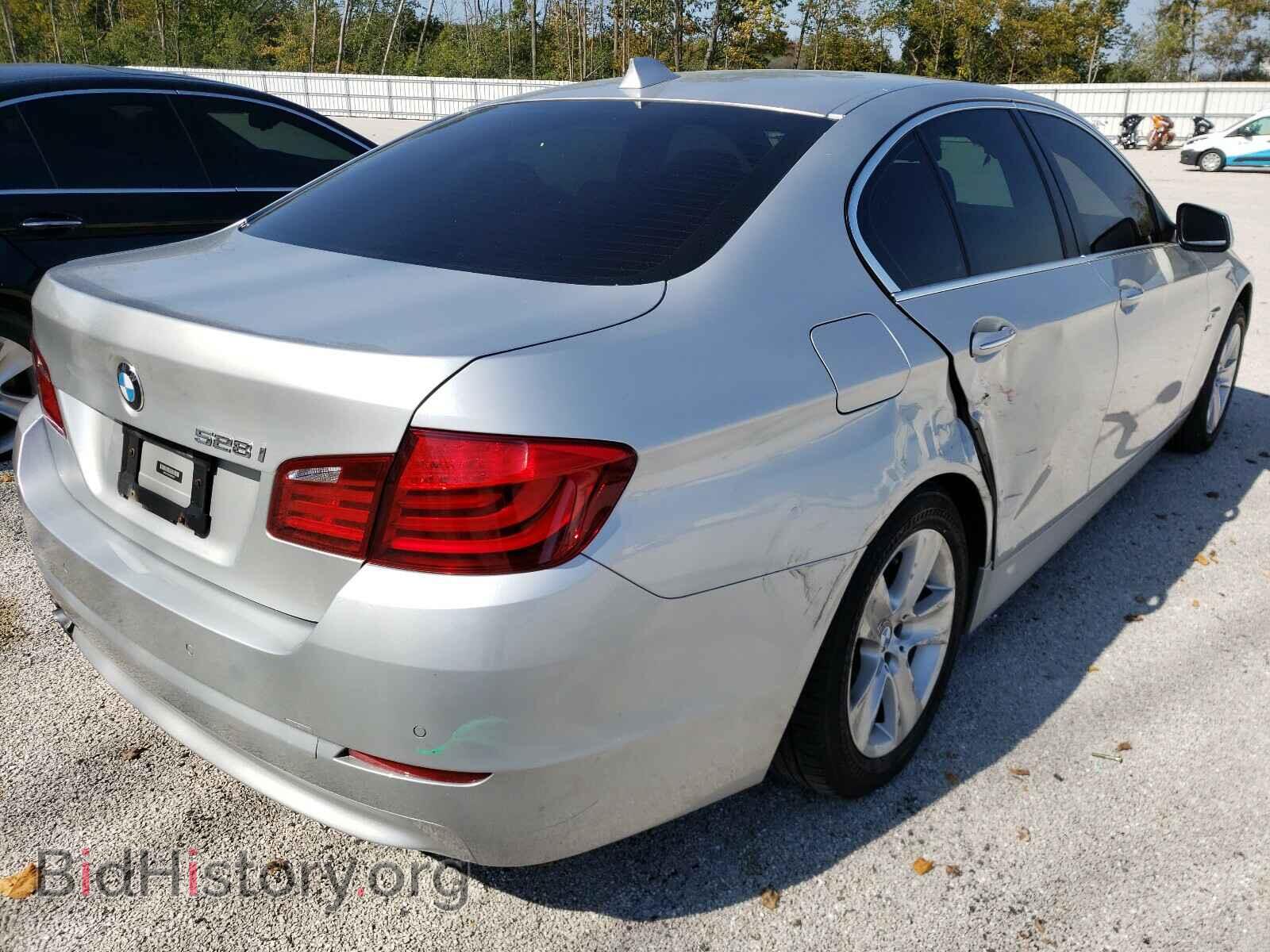 2012 BMW 5 SERIES - VIN: WBAXH5C59CDW04376 - Фото 4