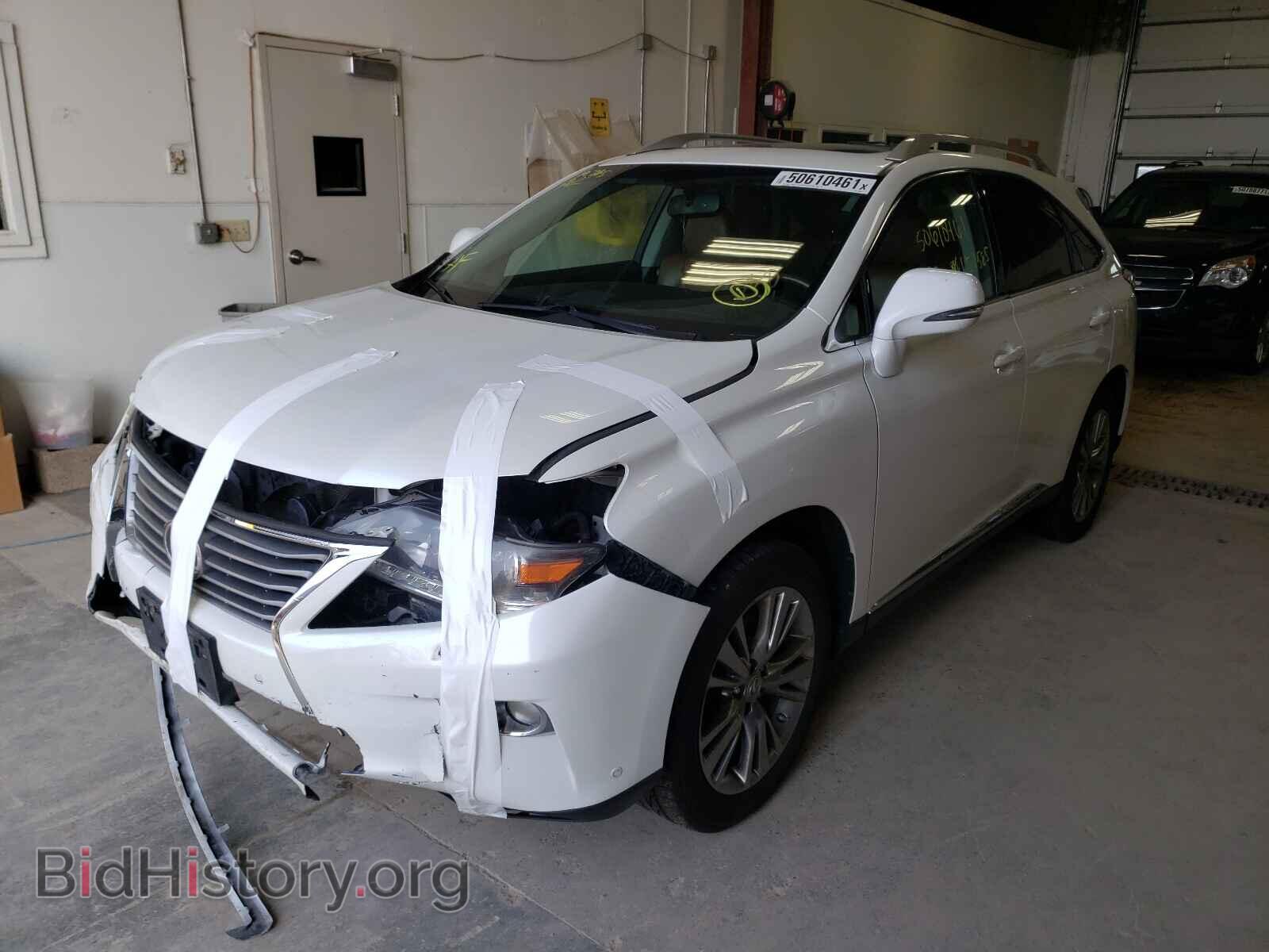 2013 LEXUS RX450 - VIN: JTJBC1BA2D2059165 - Фото 2
