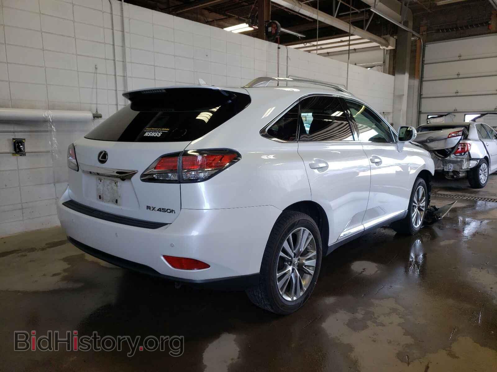 2013 LEXUS RX450 - VIN: JTJBC1BA2D2059165 - Фото 4