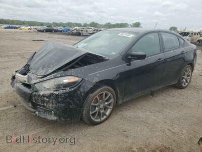 2013 Dodge DART SXT, черный — VIN 1C3CDFBA4DD104097, Copart