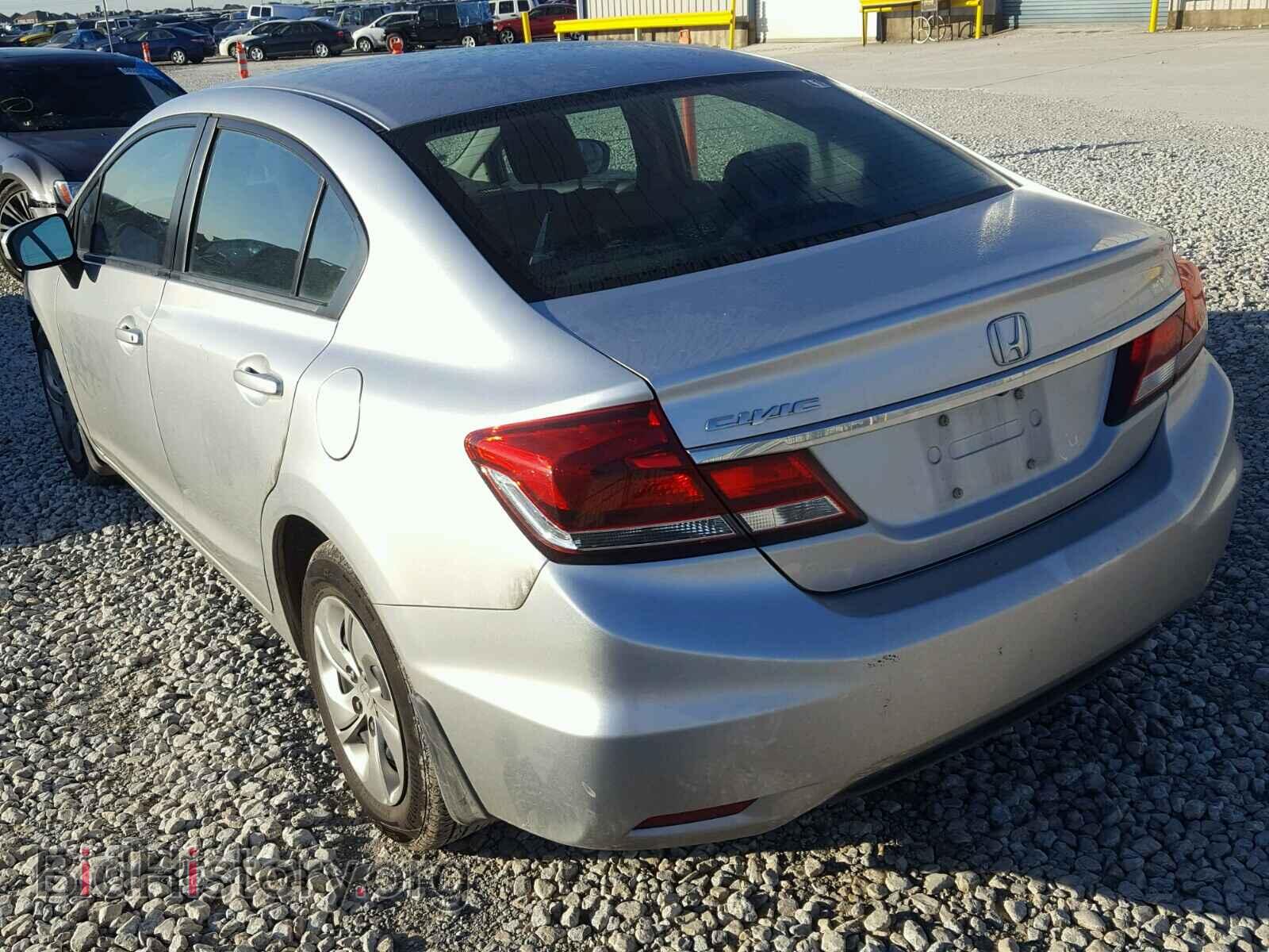 2014 HONDA CIVIC LX - VIN: 19XFB2F57EE000112 - Фото 3
