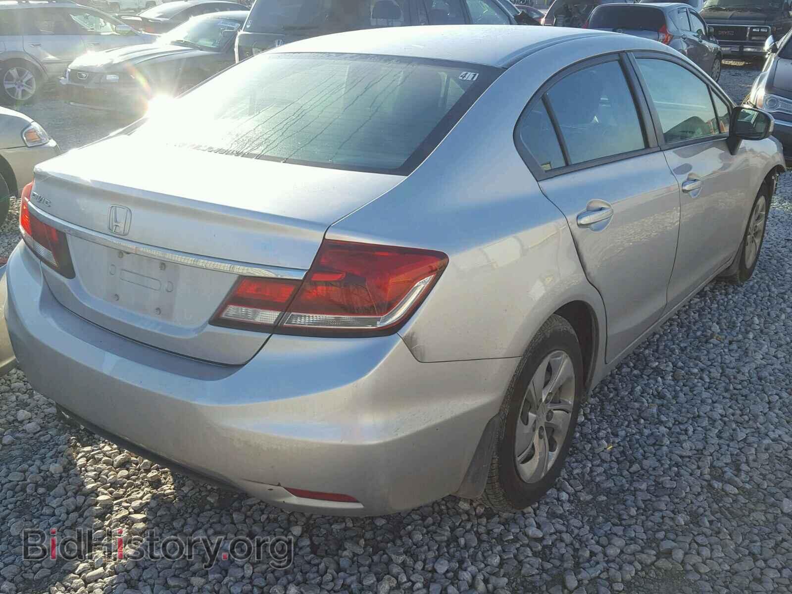 2014 HONDA CIVIC LX - VIN: 19XFB2F57EE000112 - Фото 4