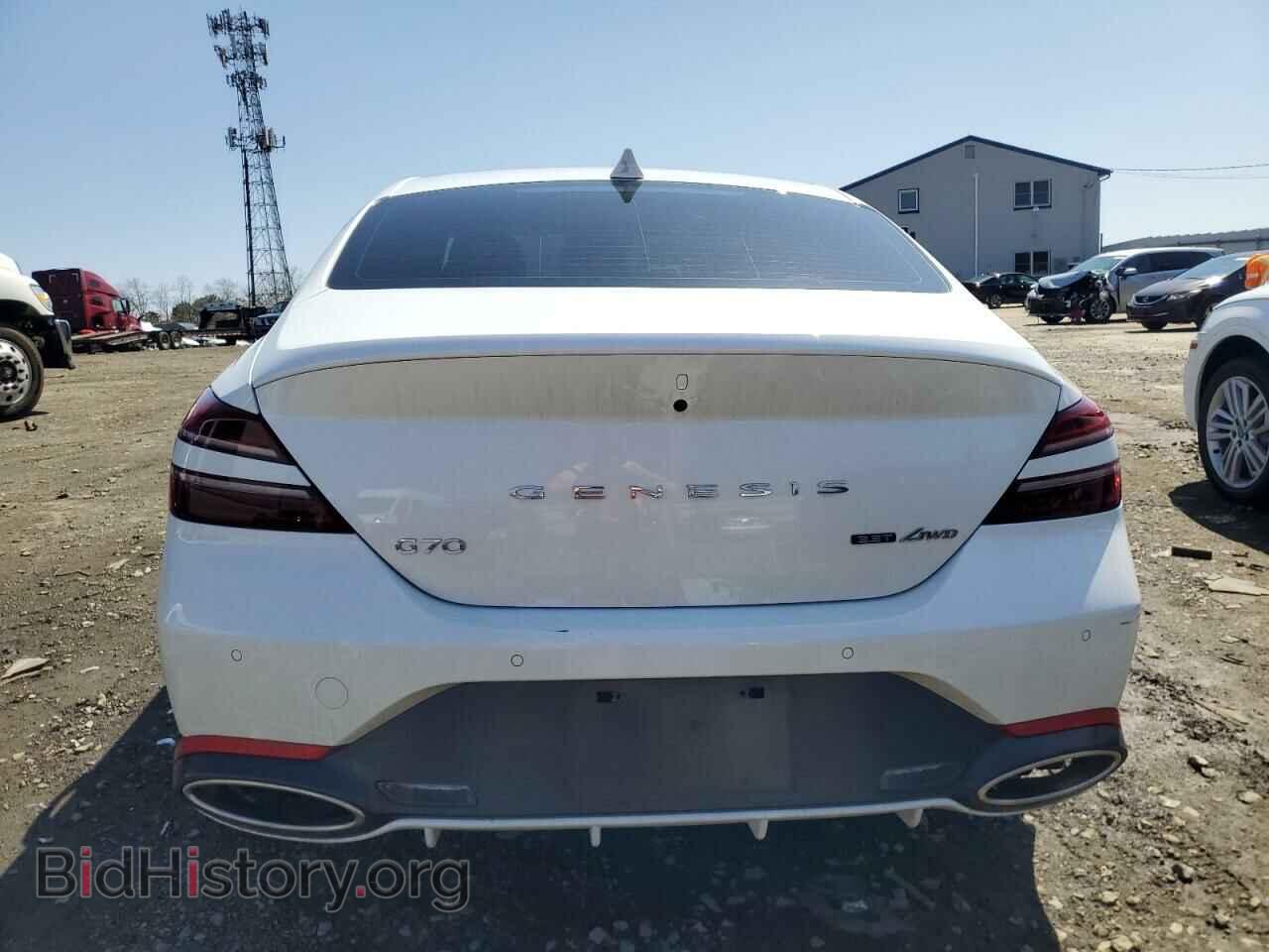 2025 GENESIS G70 - VIN: KMTG54SE4SU147404 - Фото 6