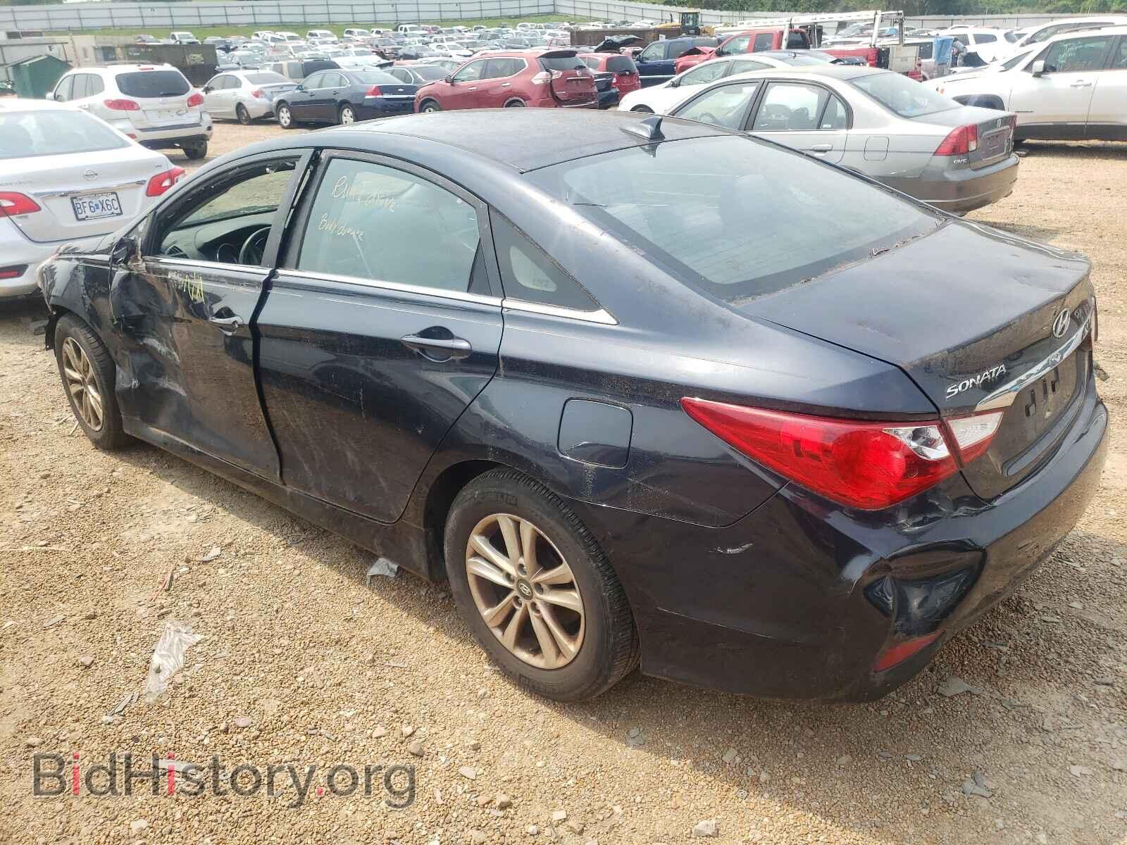 2014 HYUNDAI SONATA - VIN: 5NPEB4ACXEH817454 - Фото 3
