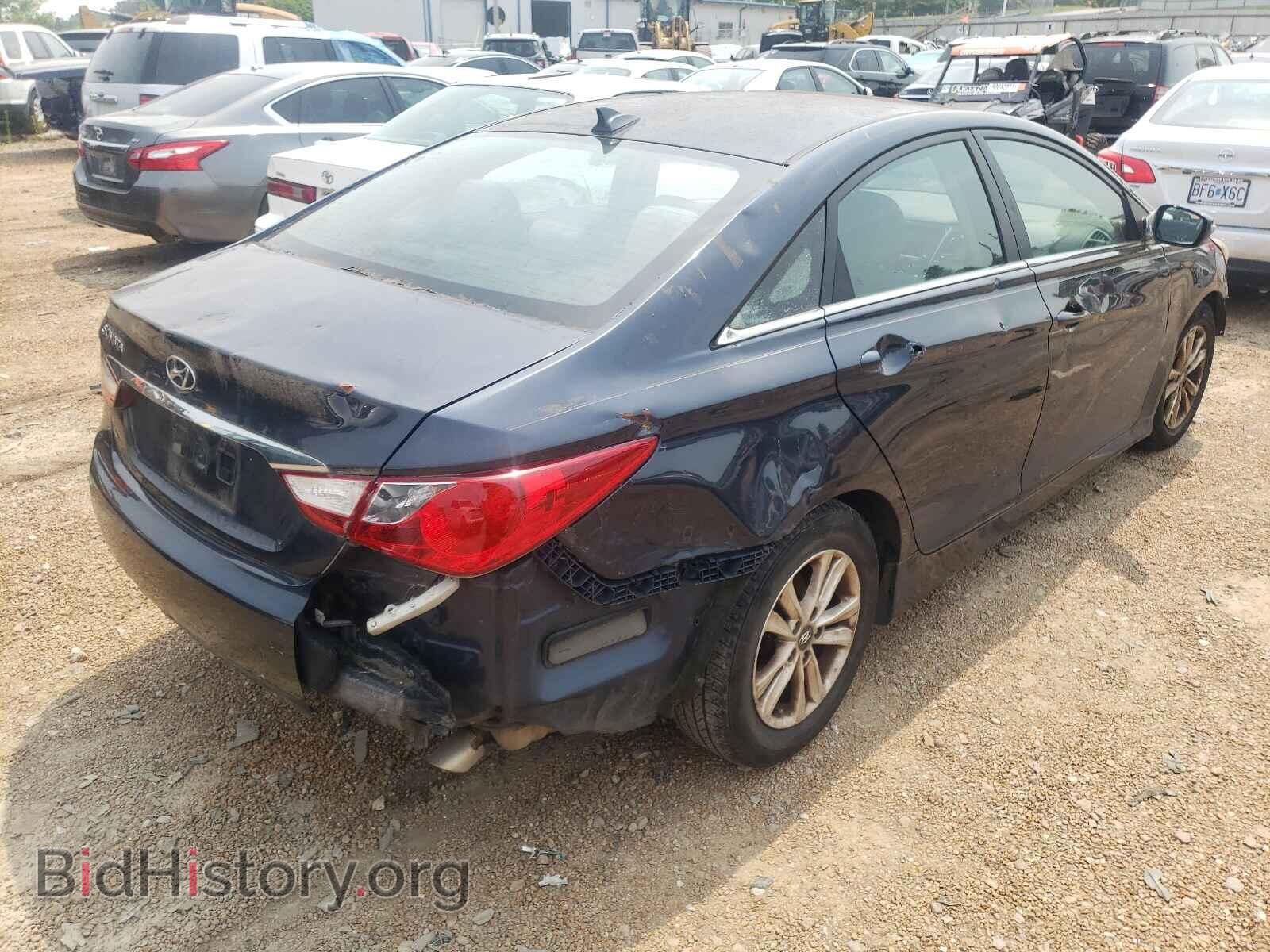 2014 HYUNDAI SONATA - VIN: 5NPEB4ACXEH817454 - Фото 4