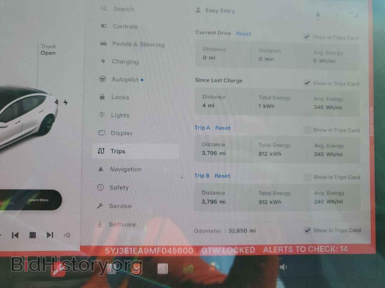 2021 TESLA MODEL 3 - VIN: 5YJ3E1EA9MF045600 - Photo 9