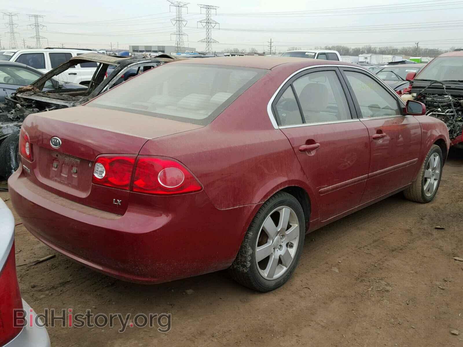 2008 KIA OPTIMA - VIN: KNAGE123X85214633 - Фото 4