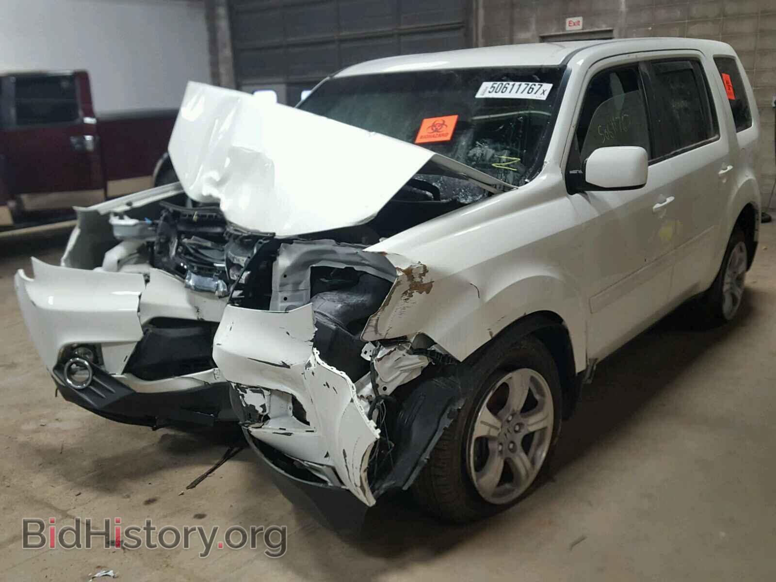 2013 HONDA PILOT - VIN: 5FNYF4H43DB017169 - Фото 2