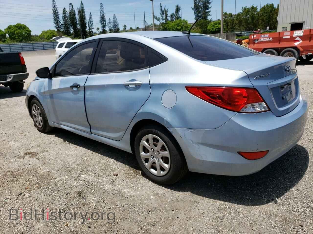 2013 HYUNDAI ACCENT - VIN: KMHCT4AE3DU330702 - Фото 2