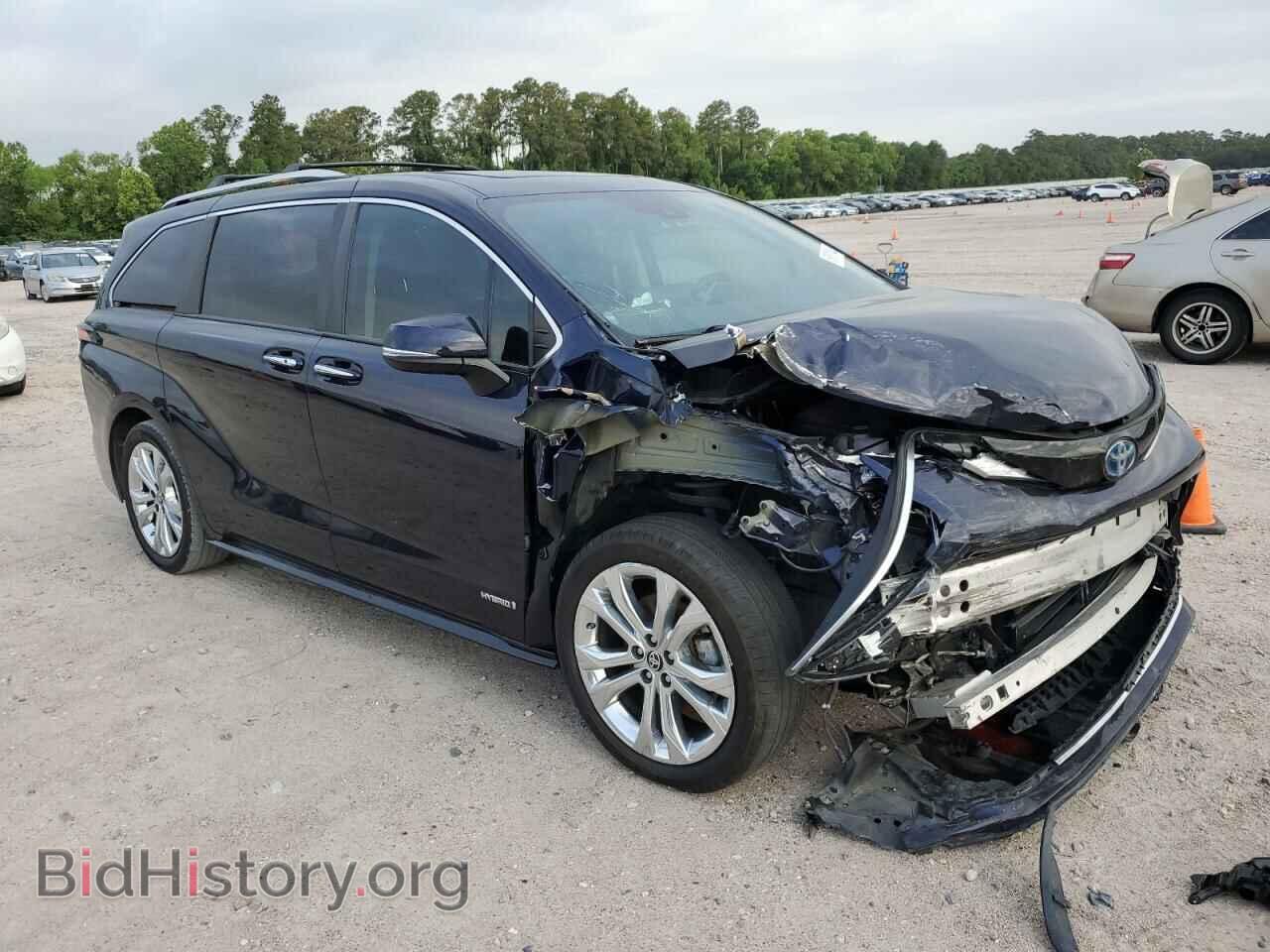 2021 TOYOTA SIENNA - VIN: 5TDERKEC7MS032232 - Фото 4