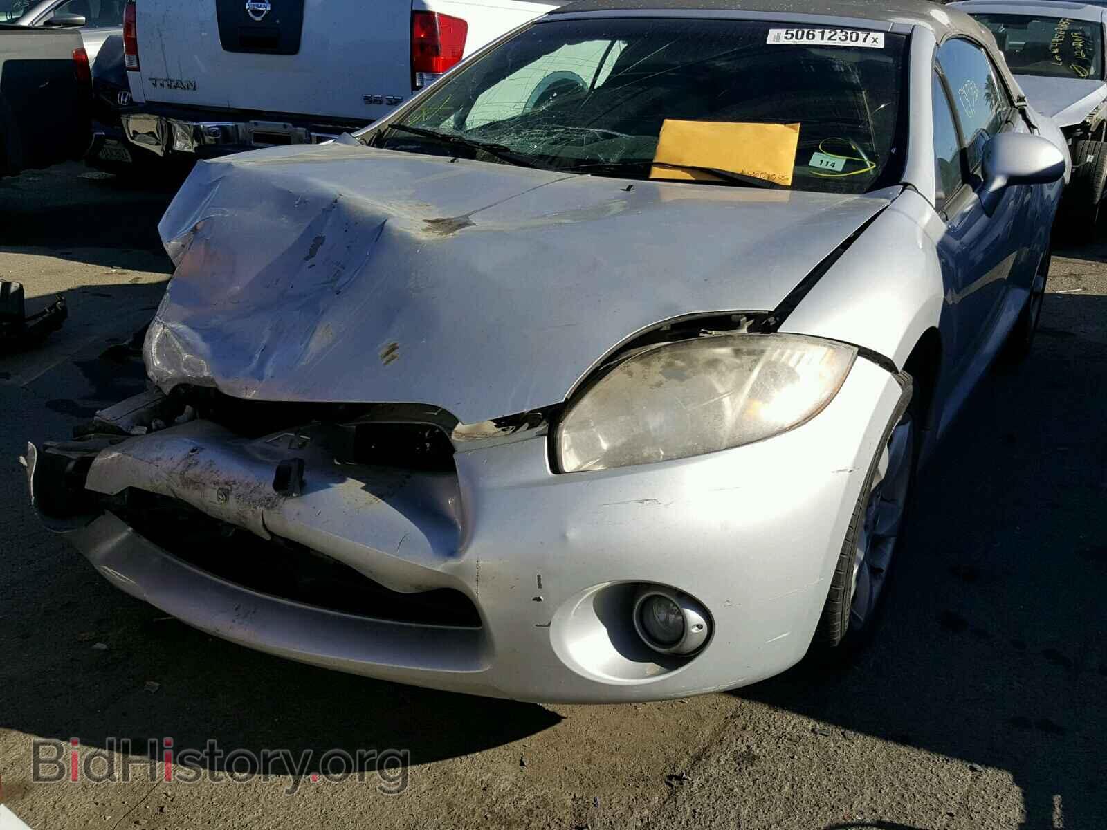 2007 MITSUBISHI ECLIPSE - VIN: 4A3AL35T37E001296 - Photo 2
