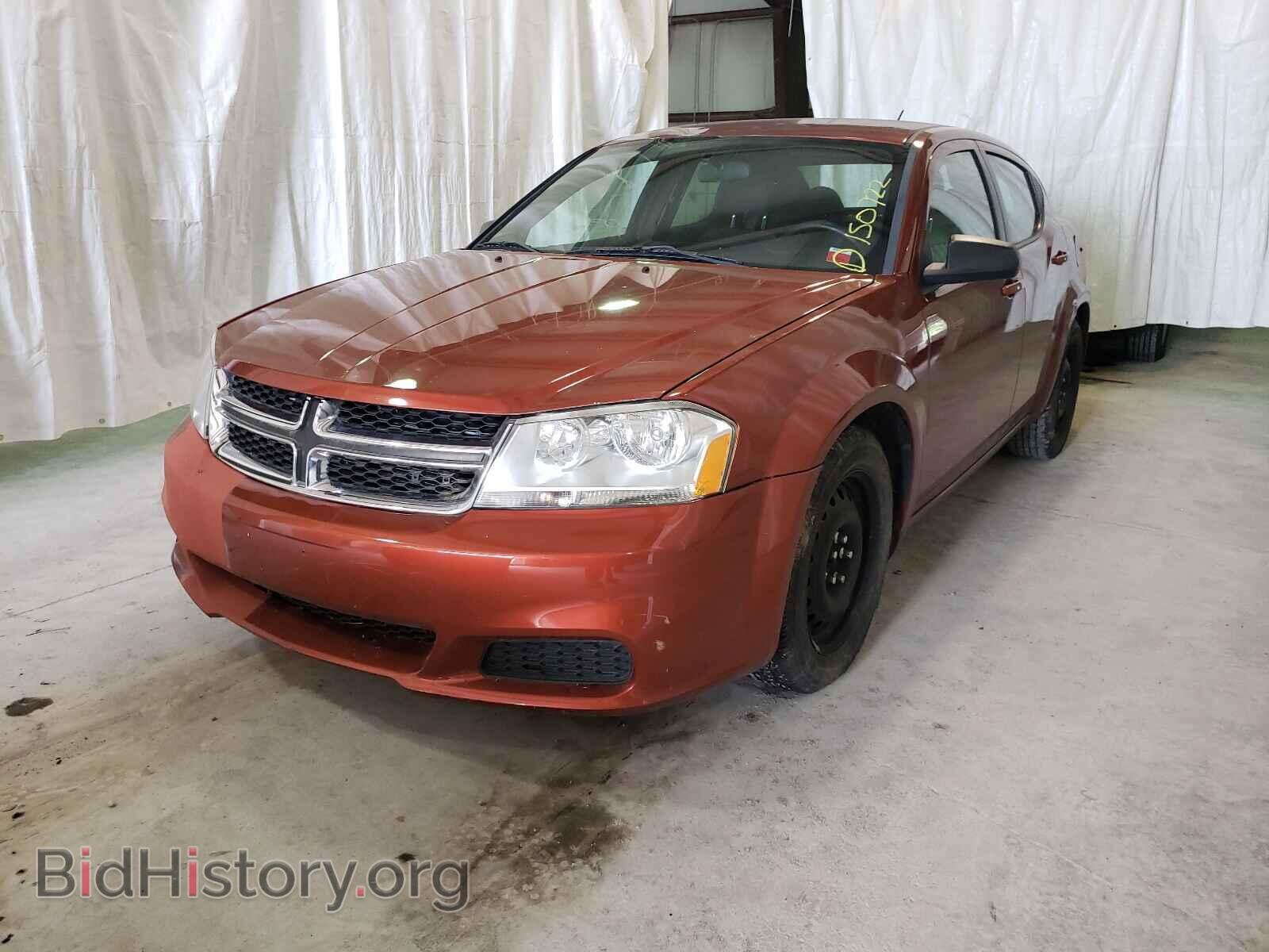 2012 DODGE AVENGER - VIN: 1C3CDZABXCN238097 - Фото 2