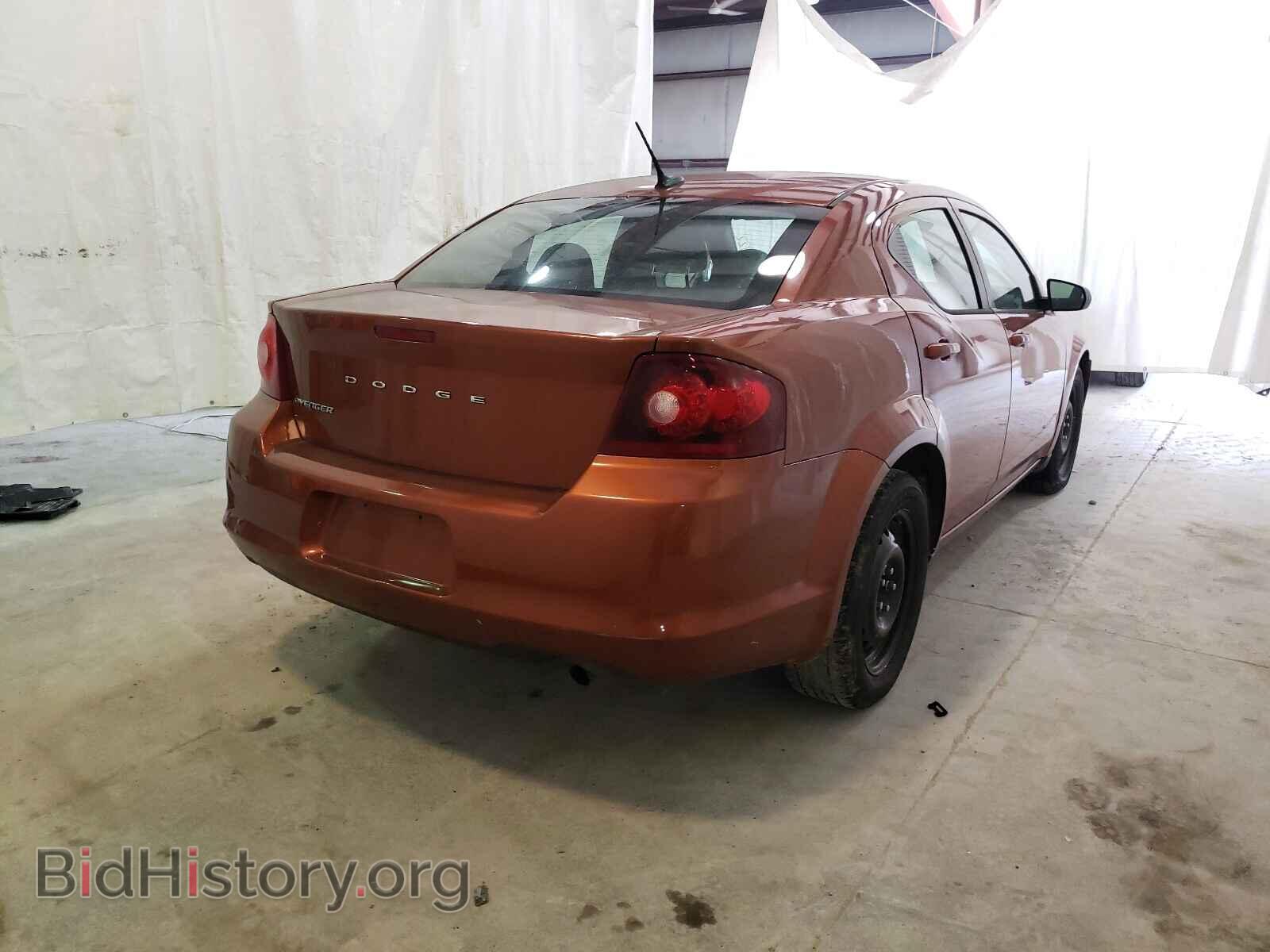 2012 DODGE AVENGER - VIN: 1C3CDZABXCN238097 - Фото 4