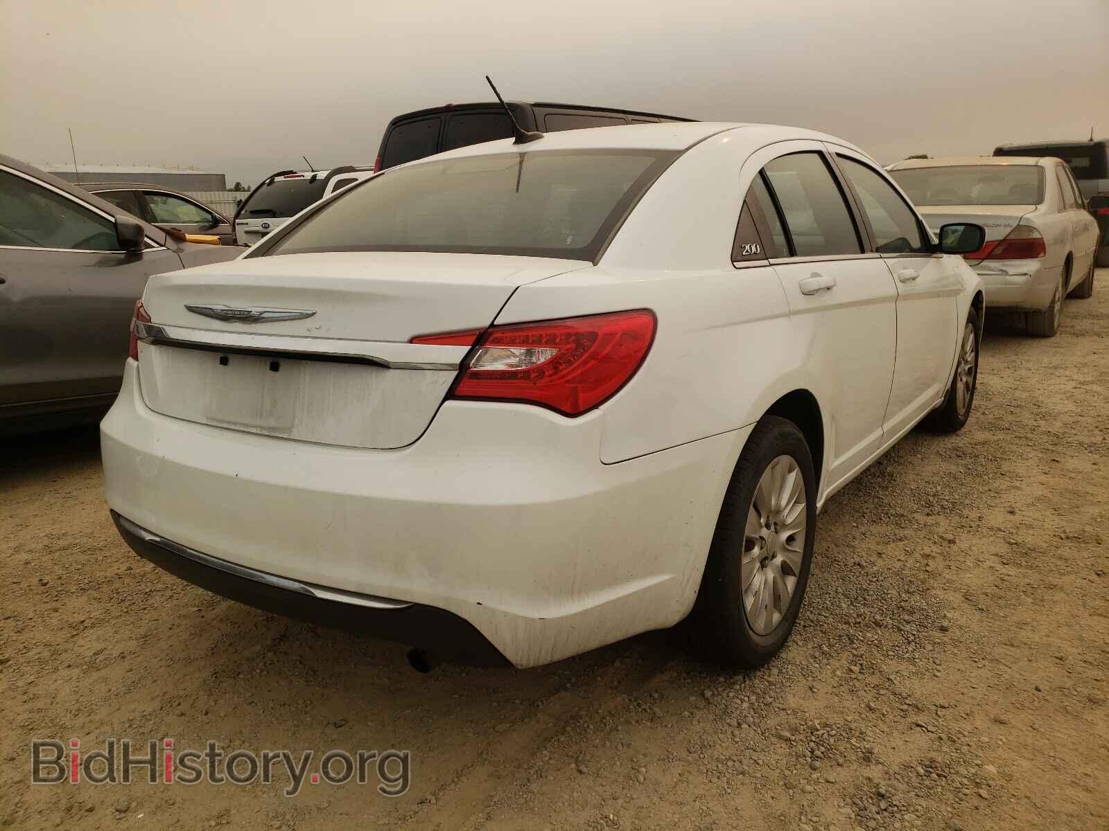 2013 CHRYSLER 200 - VIN: 1C3CCBAB5DN733528 - Фото 4