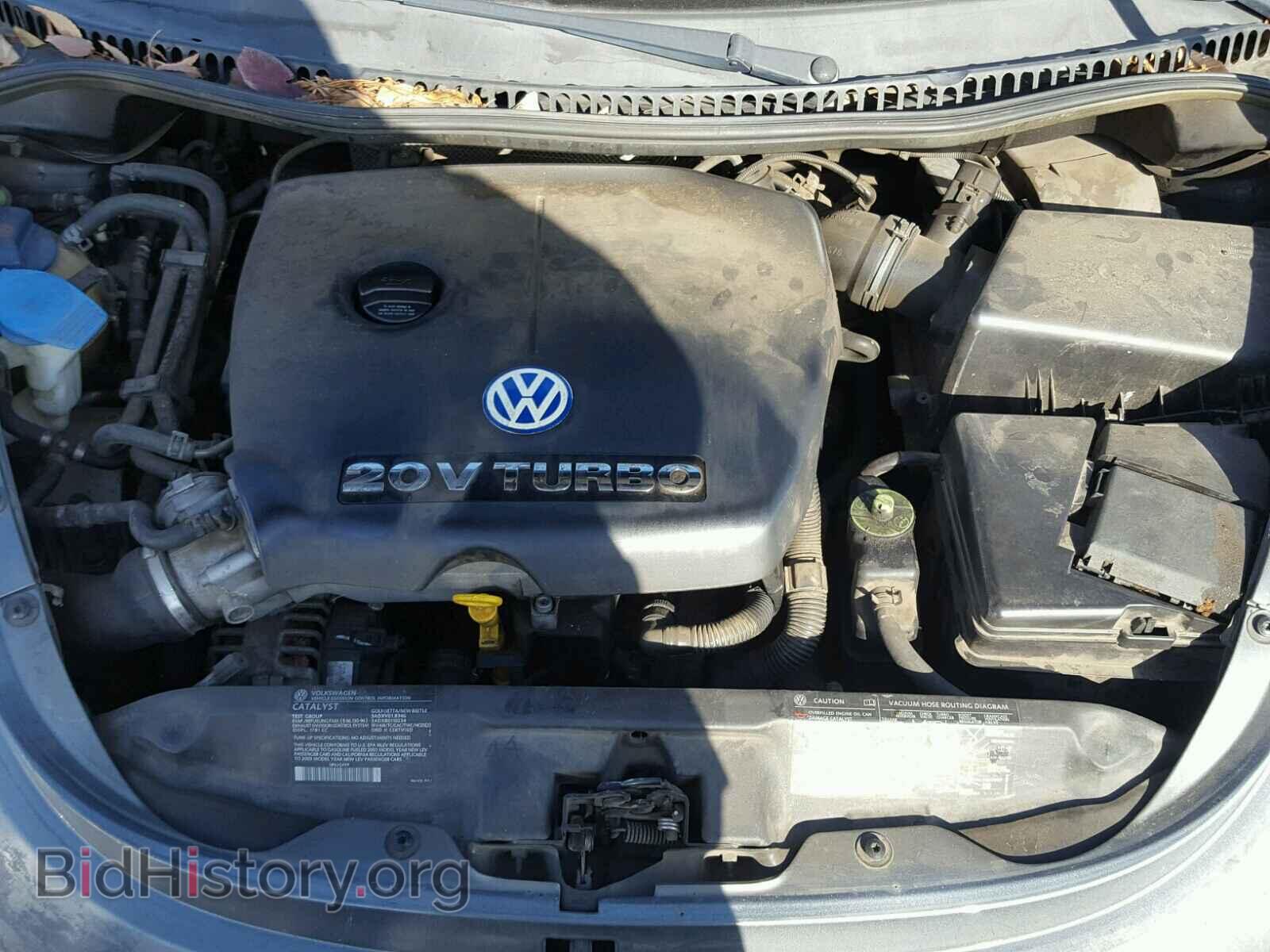 2003 VOLKSWAGEN BEETLE - VIN: 3VWFE21C03M411459 - Фото 7