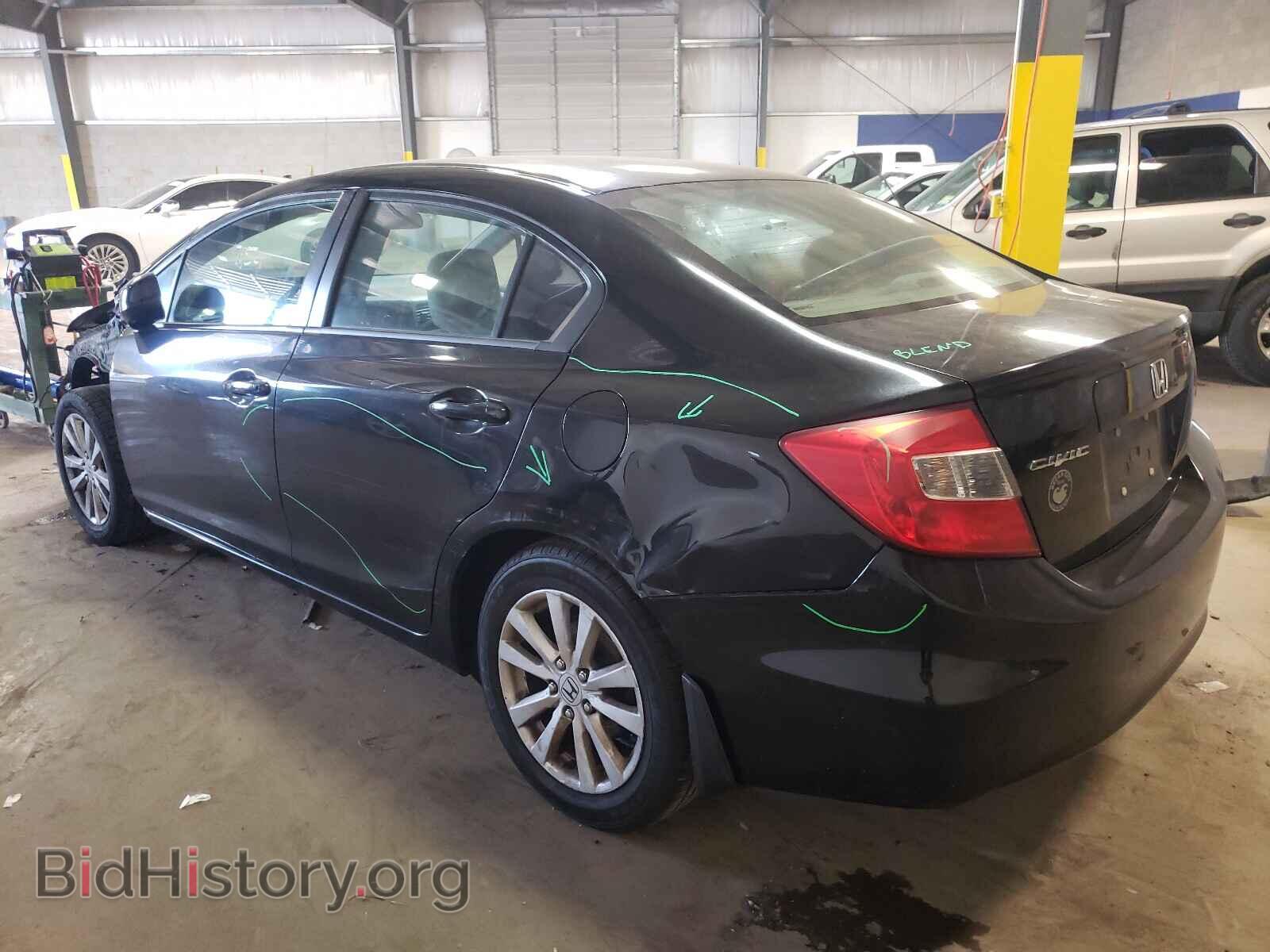 2012 HONDA CIVIC - VIN: 19XFB2F80CE338443 - Фото 3