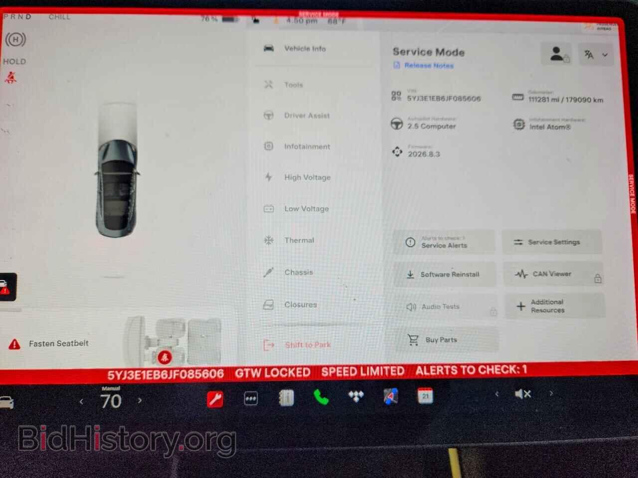 2018 TESLA MODEL 3 - VIN: 5YJ3E1EB6JF085606 - Фото 9