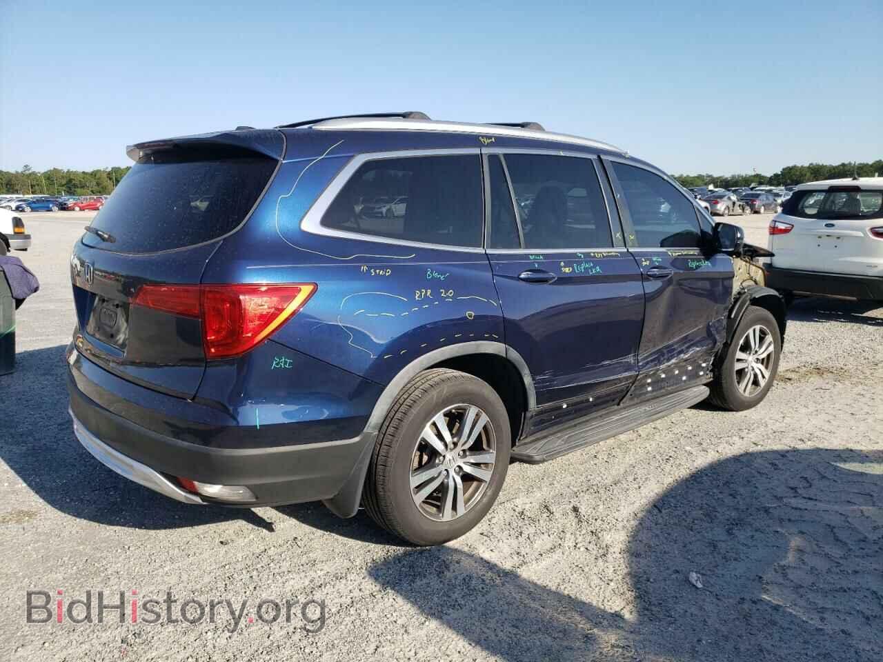 2016 HONDA PILOT - VIN: 5FNYF5H63GB026644 - Фото 3