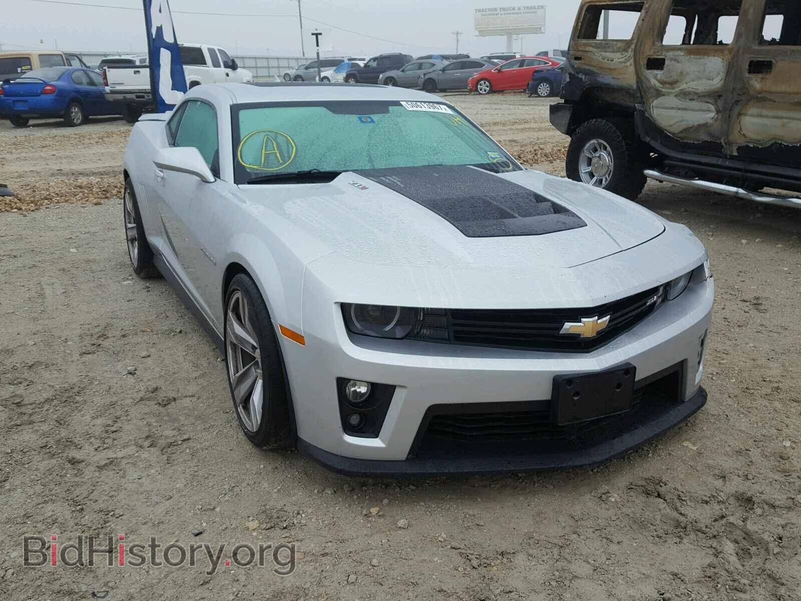 Photo 2G1FL1EP3D9800504 - CHEVROLET CAMARO 2013