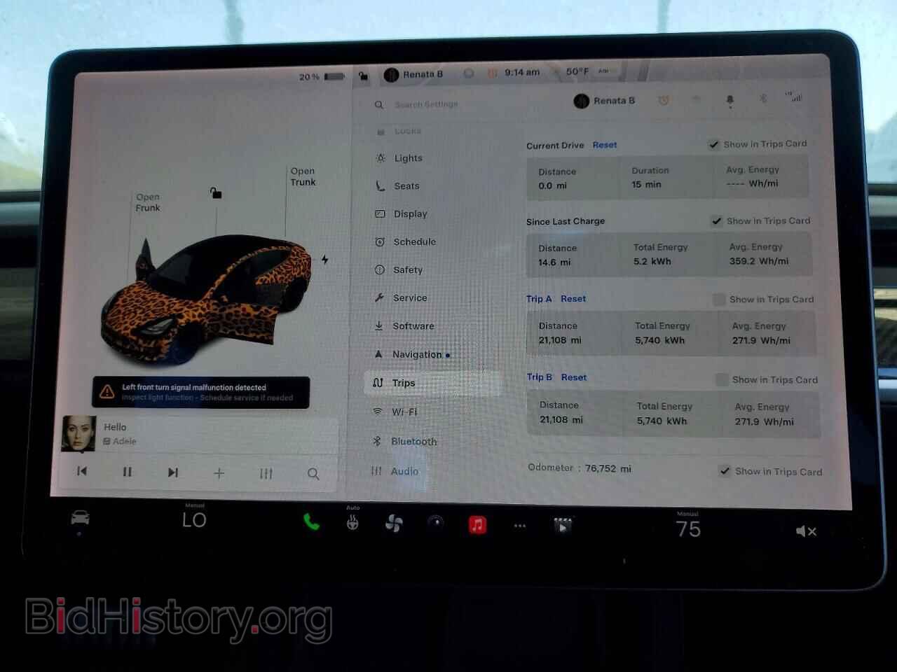 2021 TESLA MODEL 3 - VIN: 5YJ3E1EC4MF077453 - Photo 9