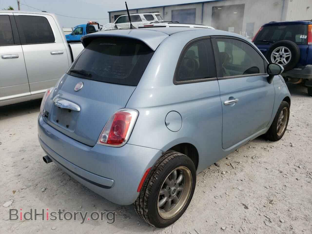 2013 FIAT 500 - VIN: 3C3CFFAR2DT514165 - Фото 3
