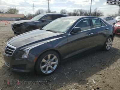 2014 Cadillac ATS Luxury, серый — VIN 1G6AB5RX4E0110961, Copart