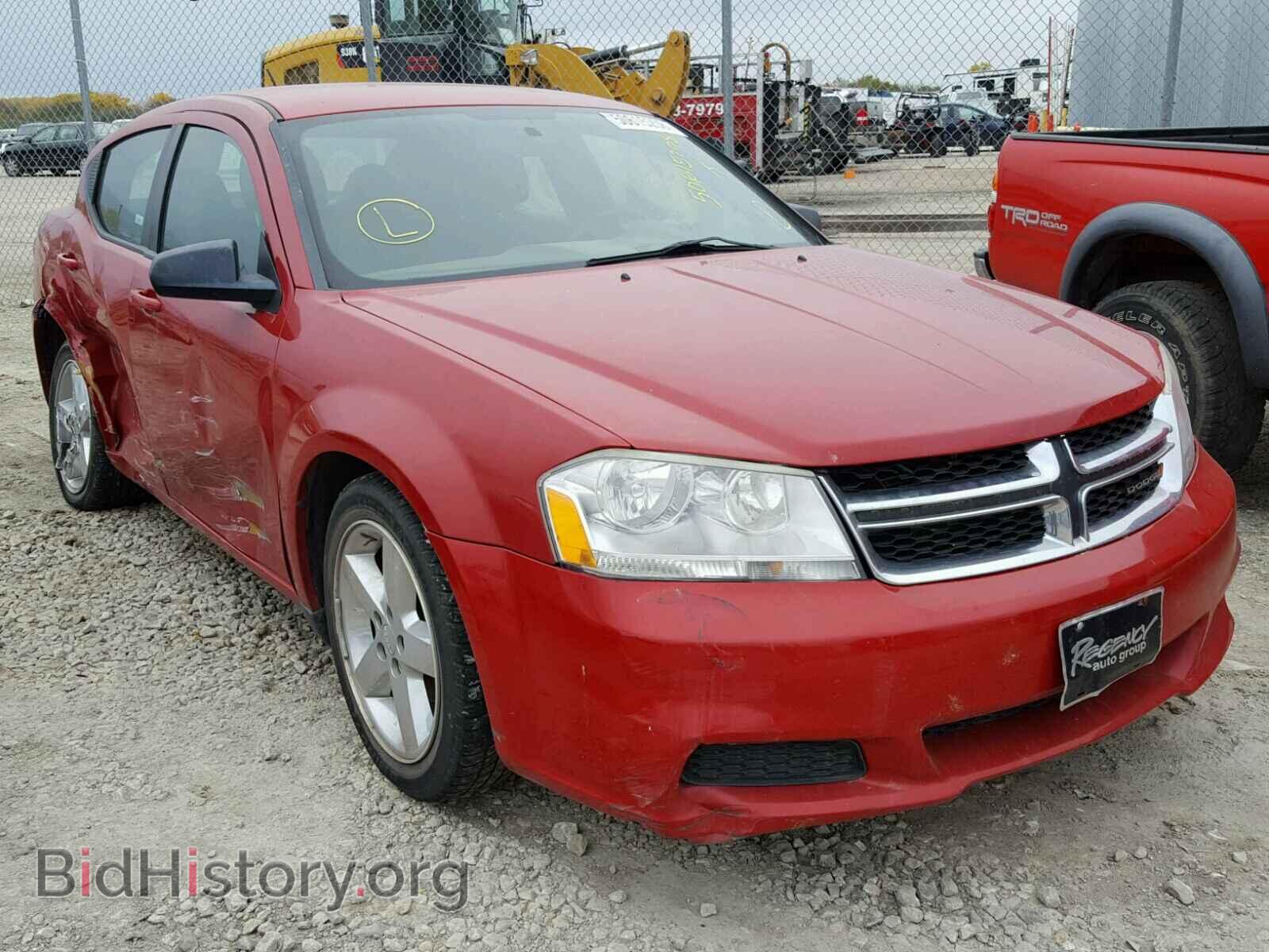 Фотография 1C3CDZABXDN564628 - DODGE AVENGER 2013
