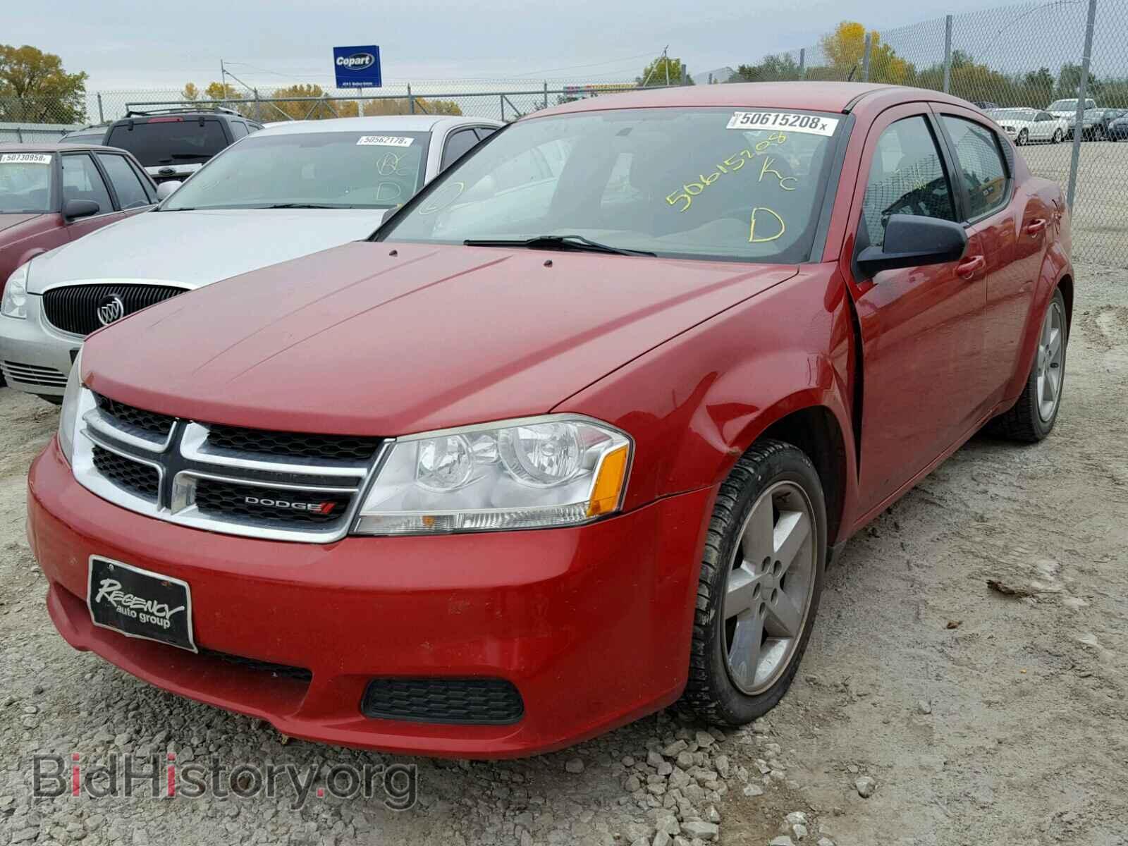 2013 DODGE AVENGER - VIN: 1C3CDZABXDN564628 - Фото 2