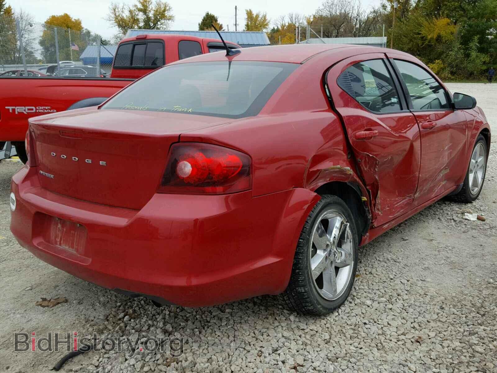 2013 DODGE AVENGER - VIN: 1C3CDZABXDN564628 - Фото 4