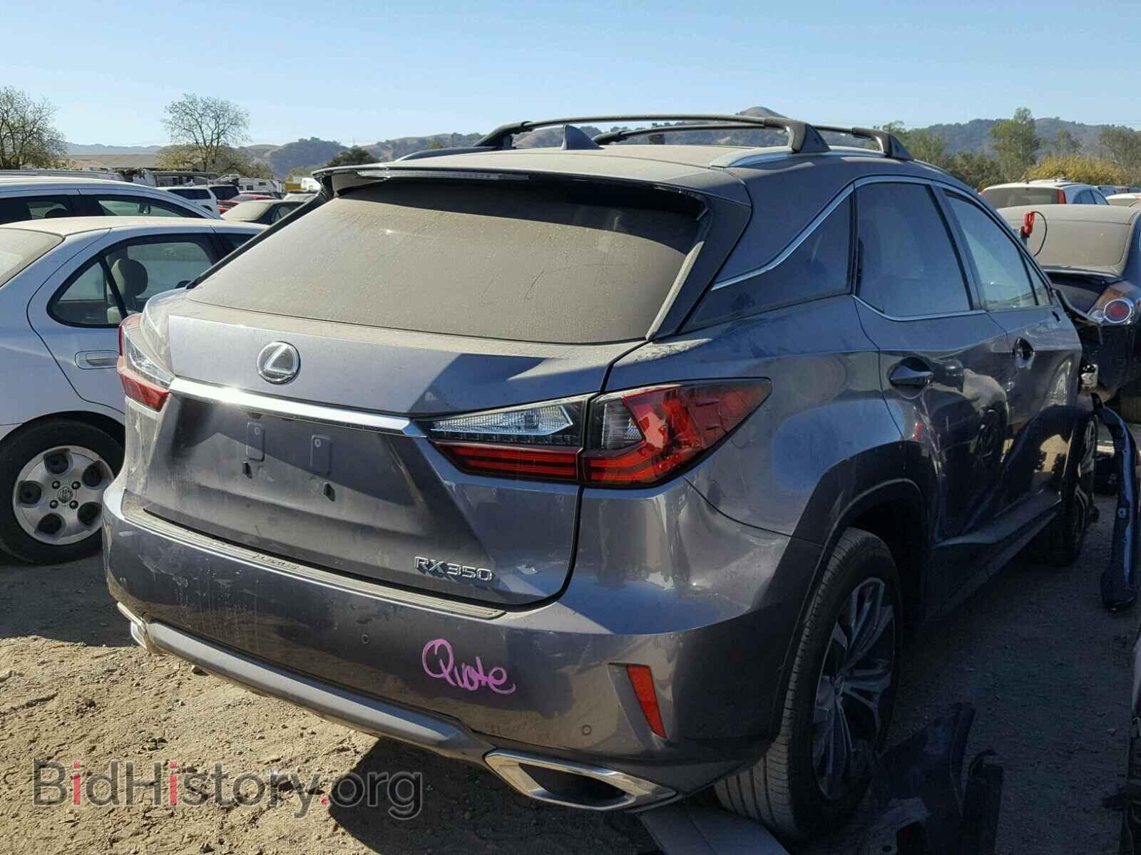 2017 LEXUS RX 350 - VIN: 2T2ZZMCA2HC035564 - Фото 4