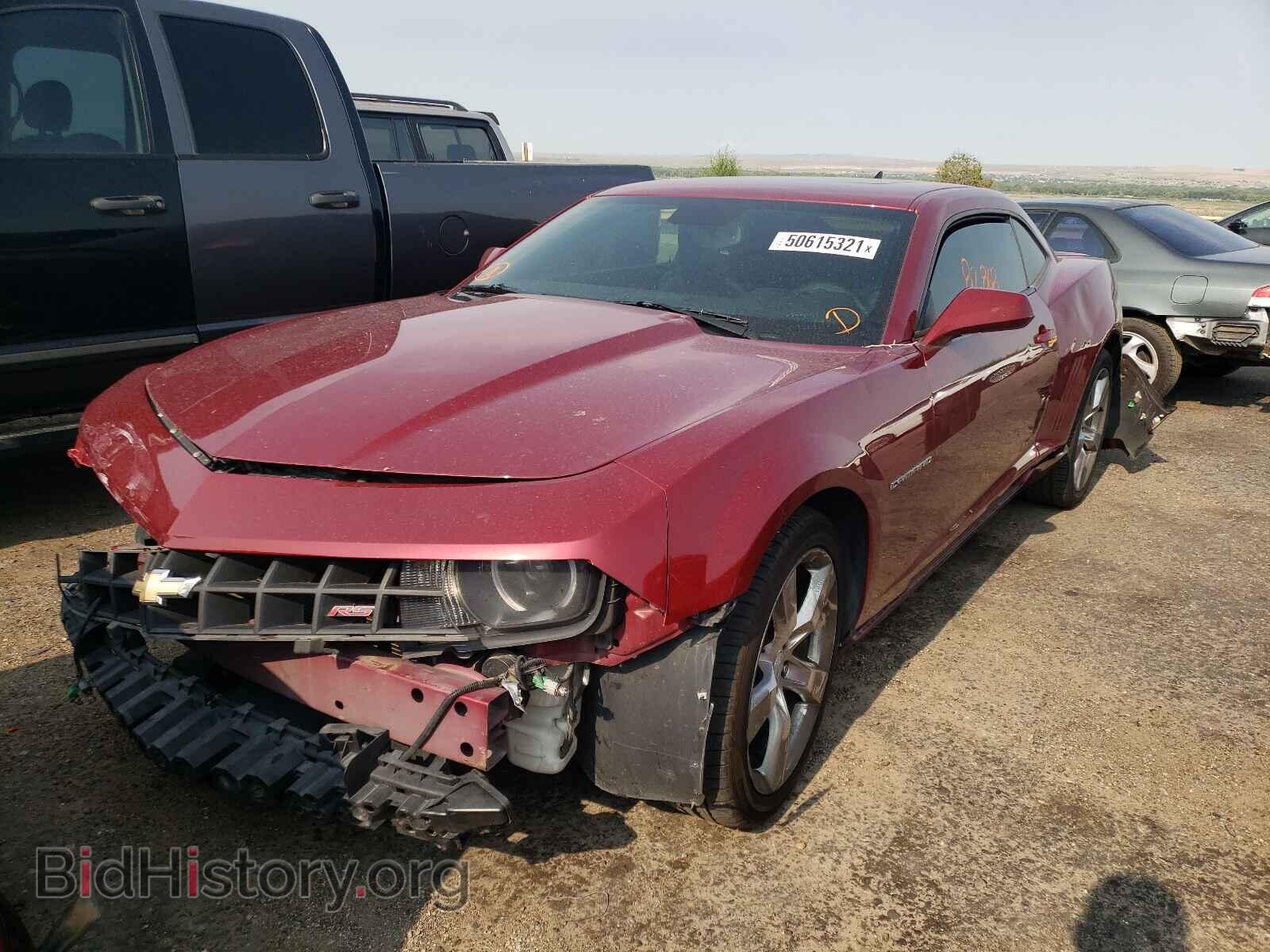 2010 CHEVROLET CAMARO - VIN: 2G1FC1EV8A9158498 - Фото 2
