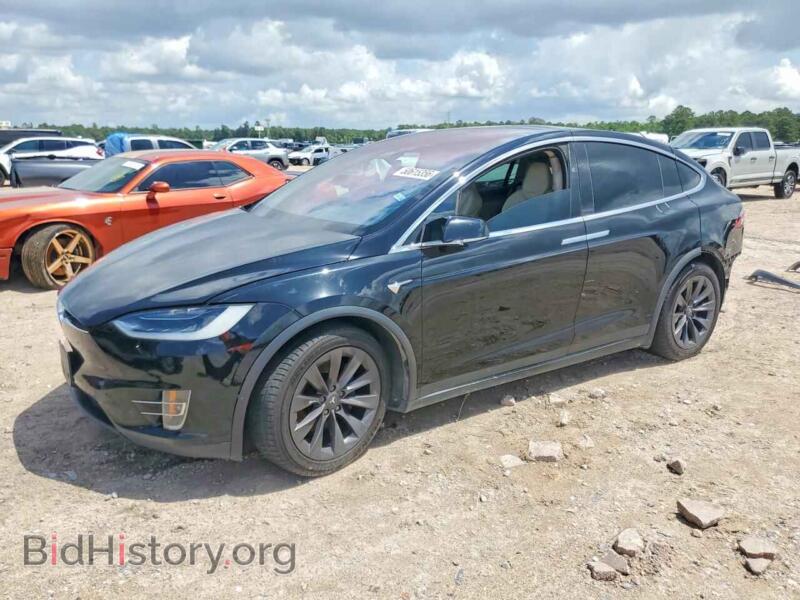 2018 Tesla MODEL X (VIN 5YJXCBE29JF136366) — photo 1 of 14, Copart, damage: rear end