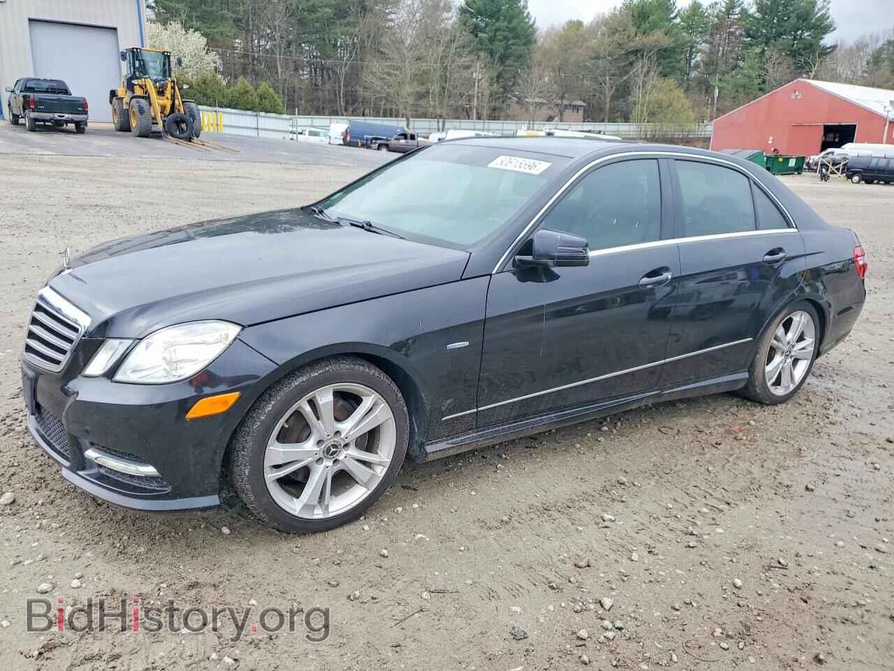 Photo WDDHF8JB2CA544276 - MERCEDES-BENZ E-CLASS 2012