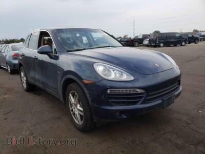 2014 Porsche CAYENNE, синий — VIN WP1AF2A25ELA35474, Copart