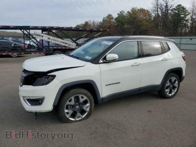 2019 Jeep COMPASS Limited, белый — VIN 3C4NJDCB2KT842044, Copart