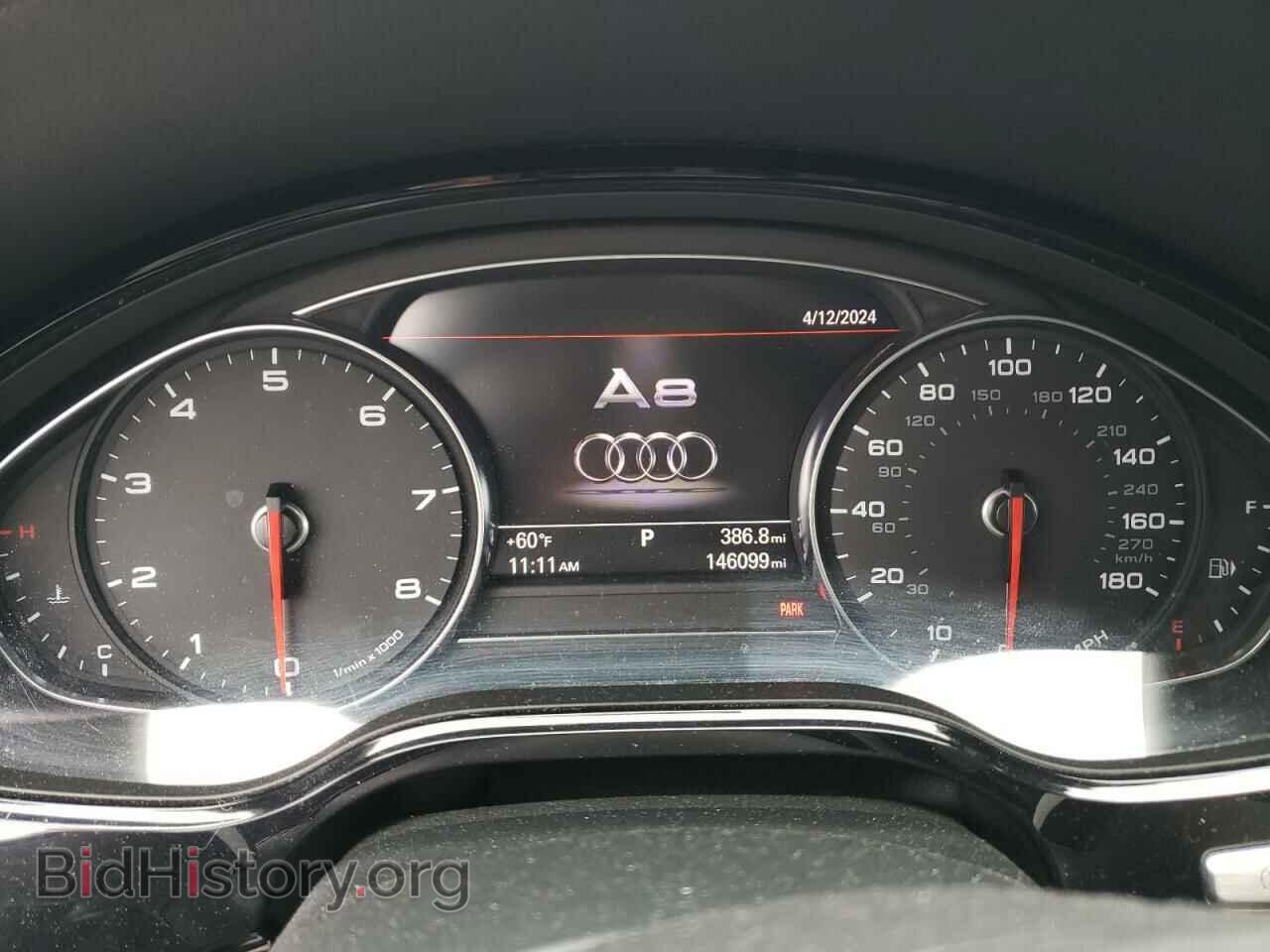 2013 AUDI A8 - VIN: WAUR2AFD5DN020722 - Photo 9