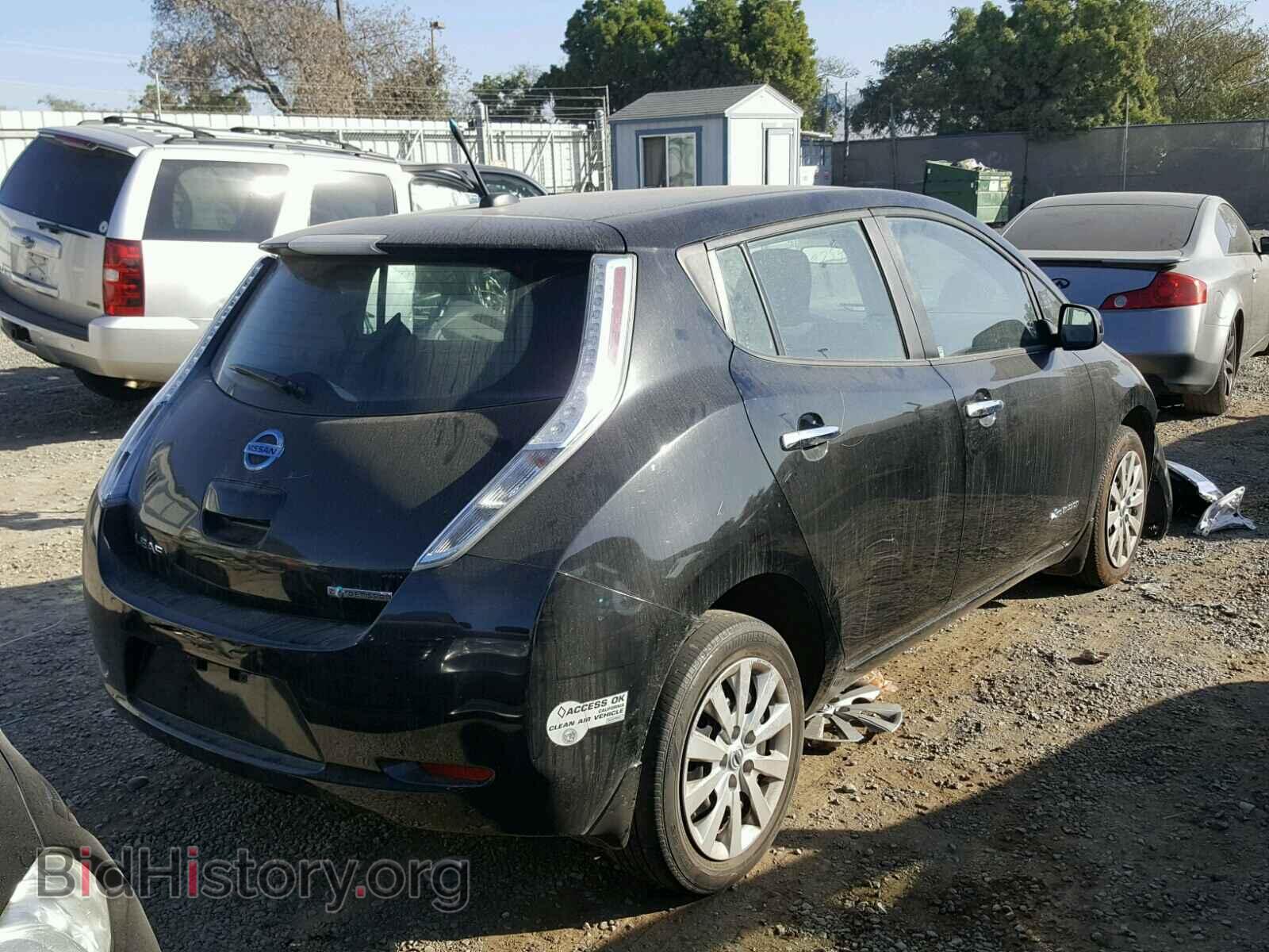 2013 NISSAN LEAF - VIN: 1N4AZ0CP7DC421775 - Фото 4