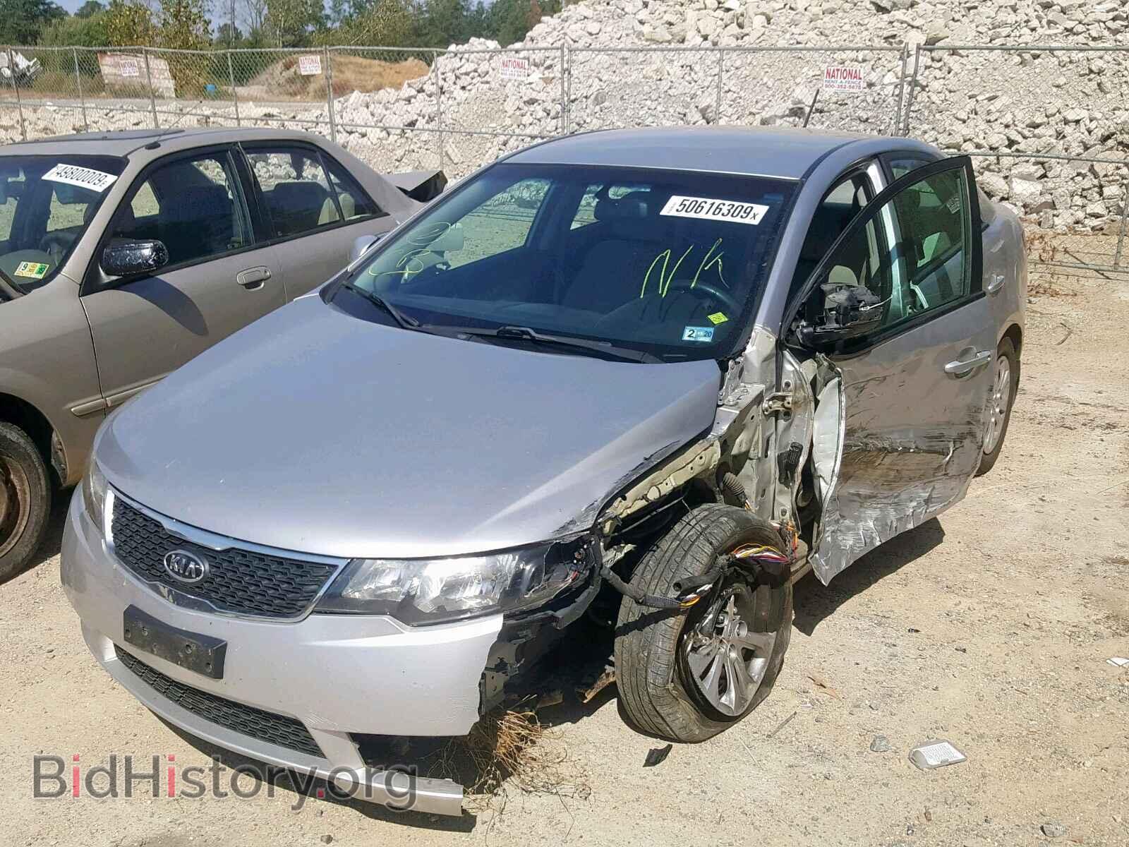 2012 KIA FORTE EX - VIN: KNAFU4A23C5636650 - Фото 2
