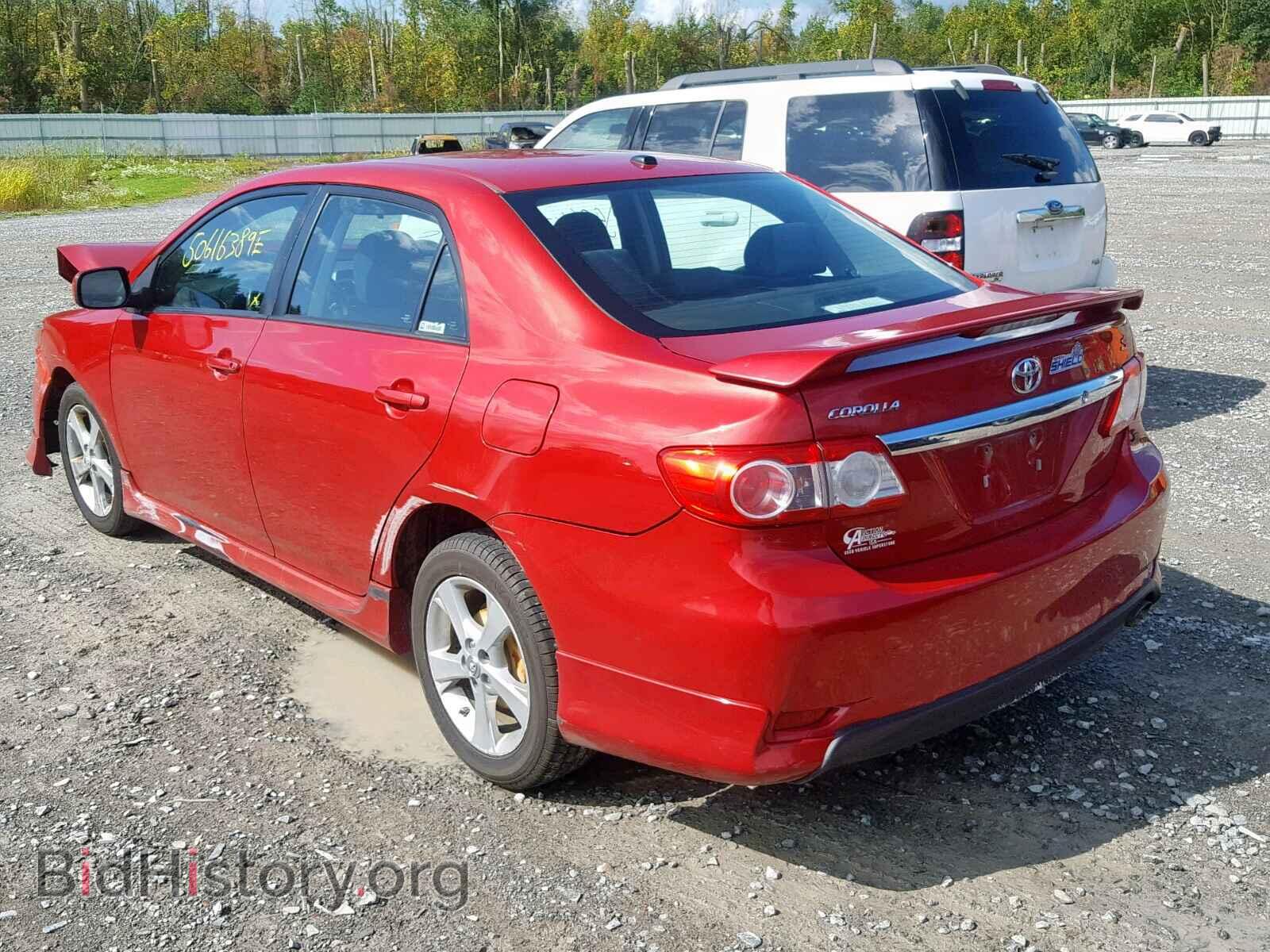 2012 TOYOTA COROLLA BA - VIN: 2T1BU4EE0CC863481 - Фото 3