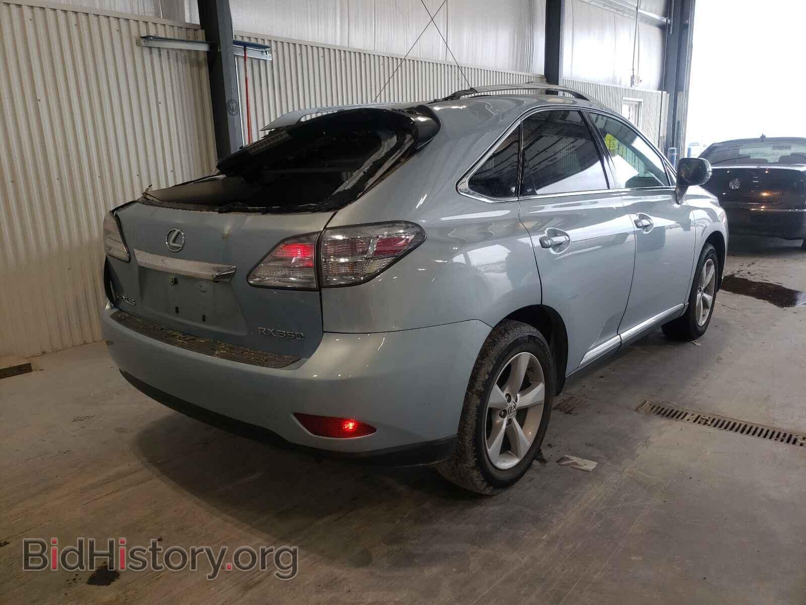 2010 LEXUS RX350 - VIN: 2T2BK1BAXAC002825 - Фото 4