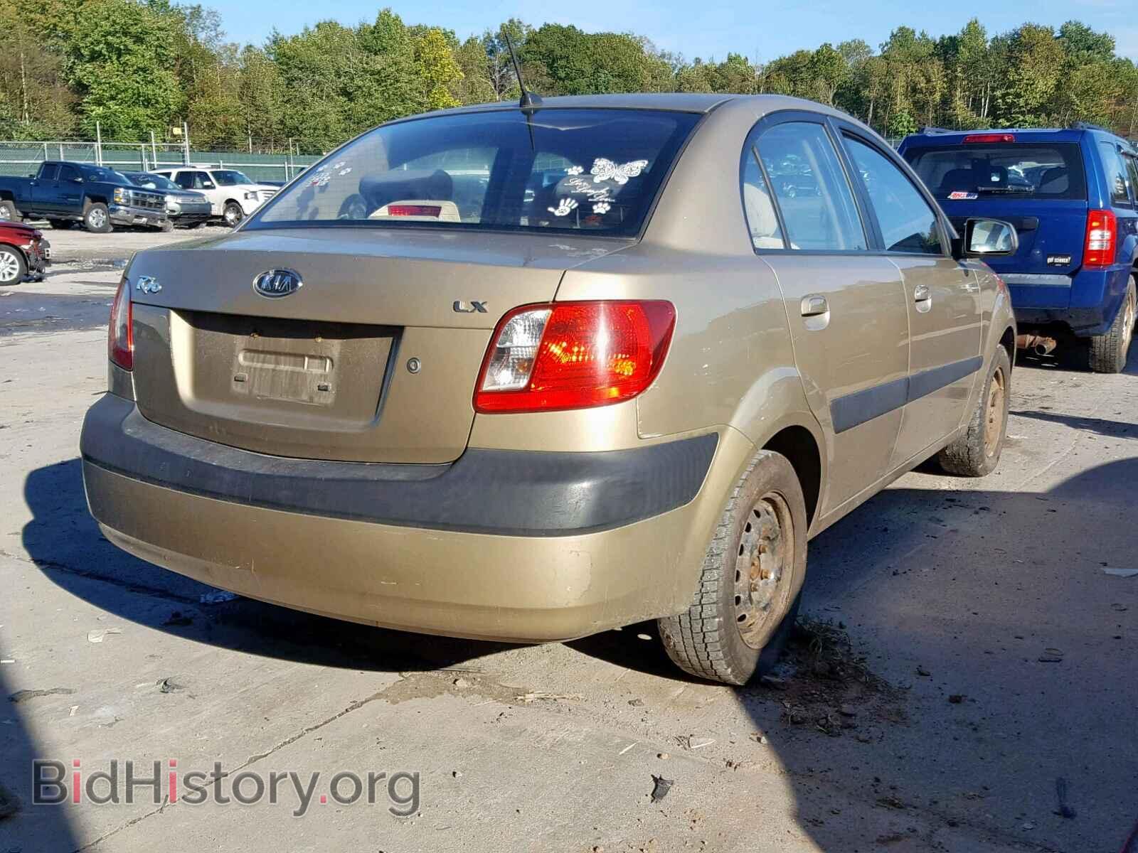 2007 KIA RIO BASE - VIN: KNADE123076217147 - Фото 4