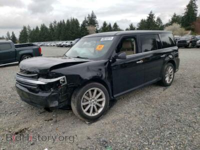 2018 Ford FLEX Flex Limit, black — VIN 2FMGK5D83JBA18333, Copart